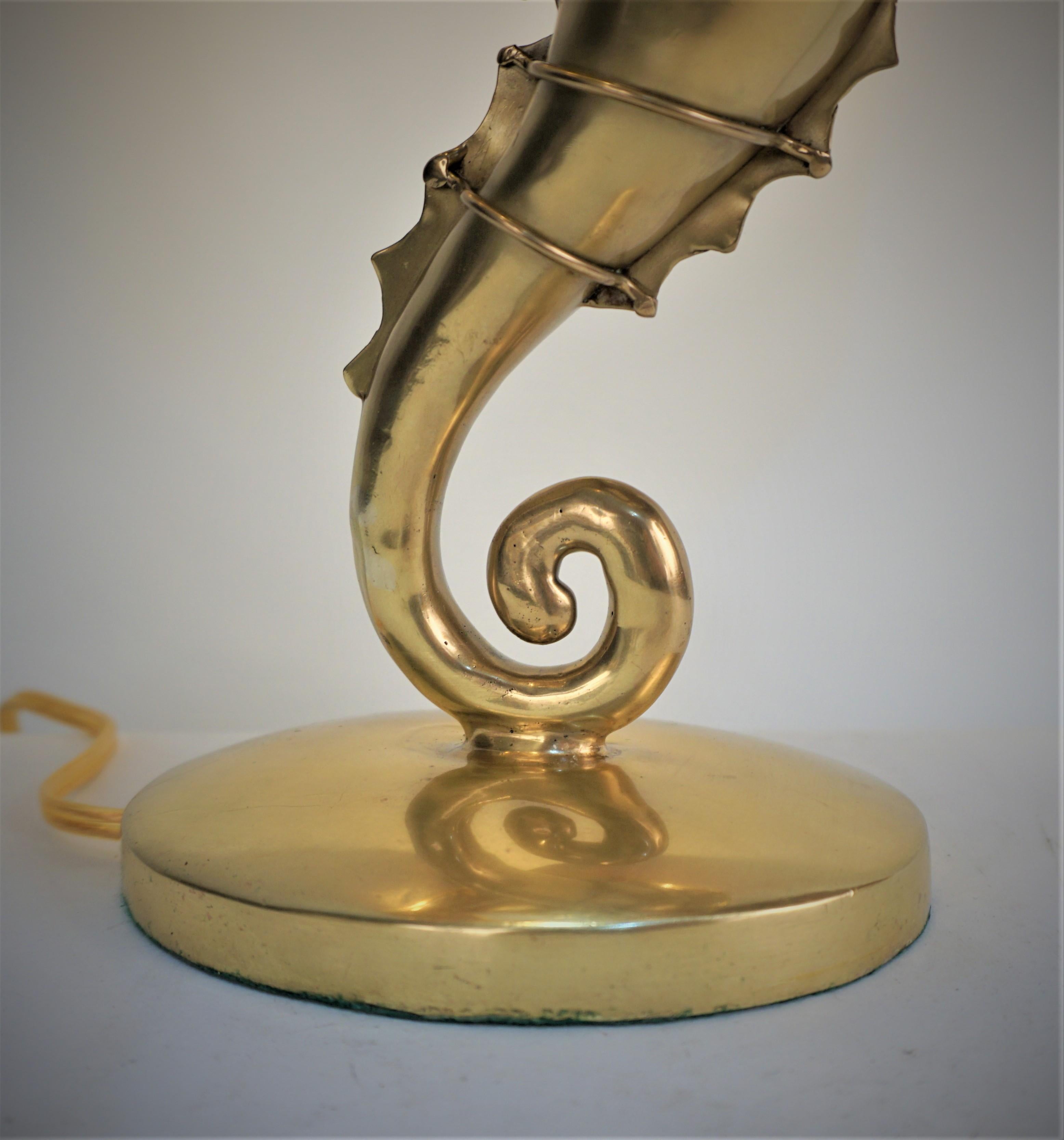 seahorse floor lamp
