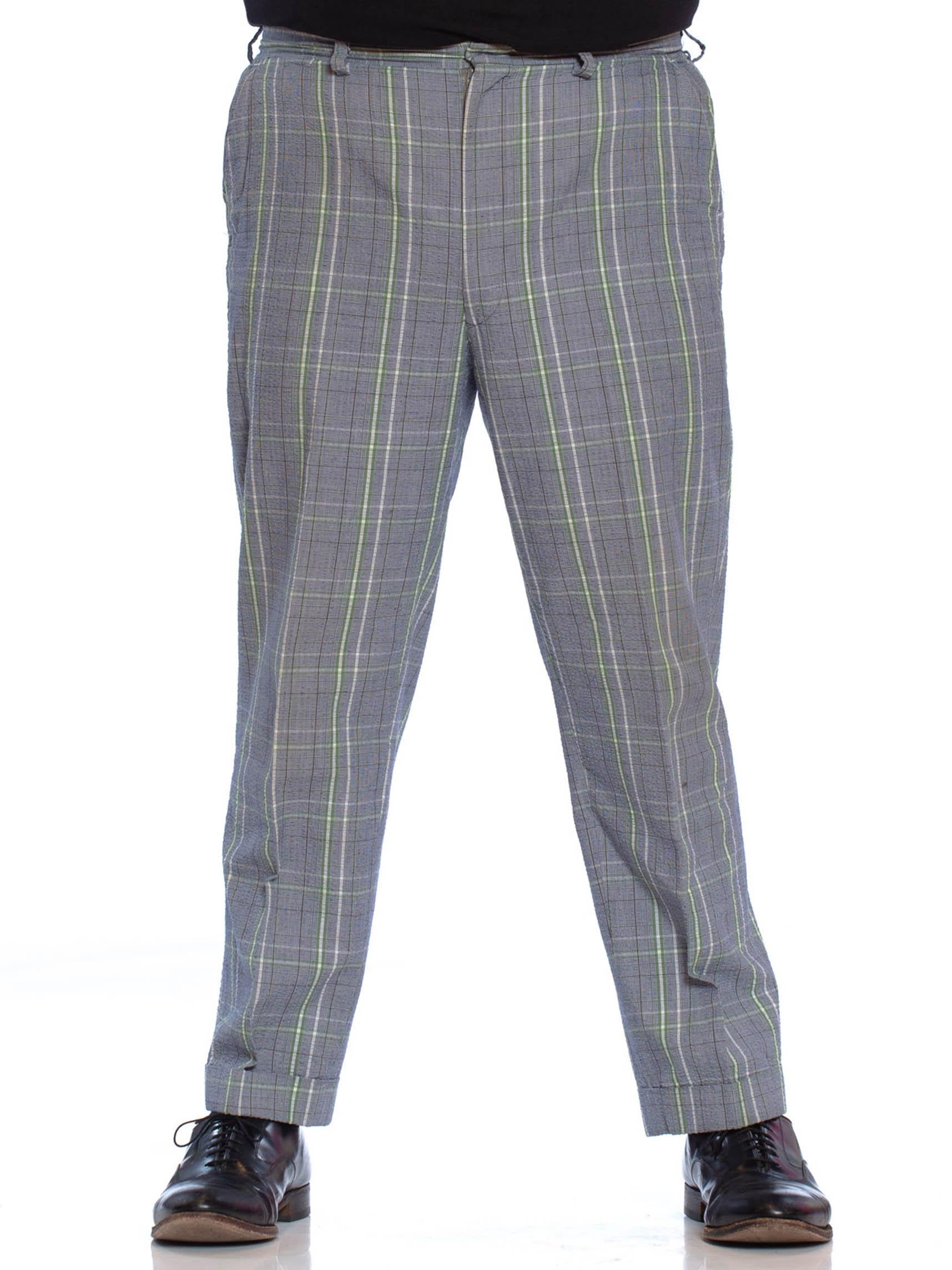 mens seersucker pants