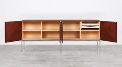1960s Brown Mahogany Sideboard by Antoine Philippon/Jacqueline Lecoq 'f'