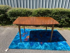 1960s Broyhill Brasilia Dining Table With Leaf