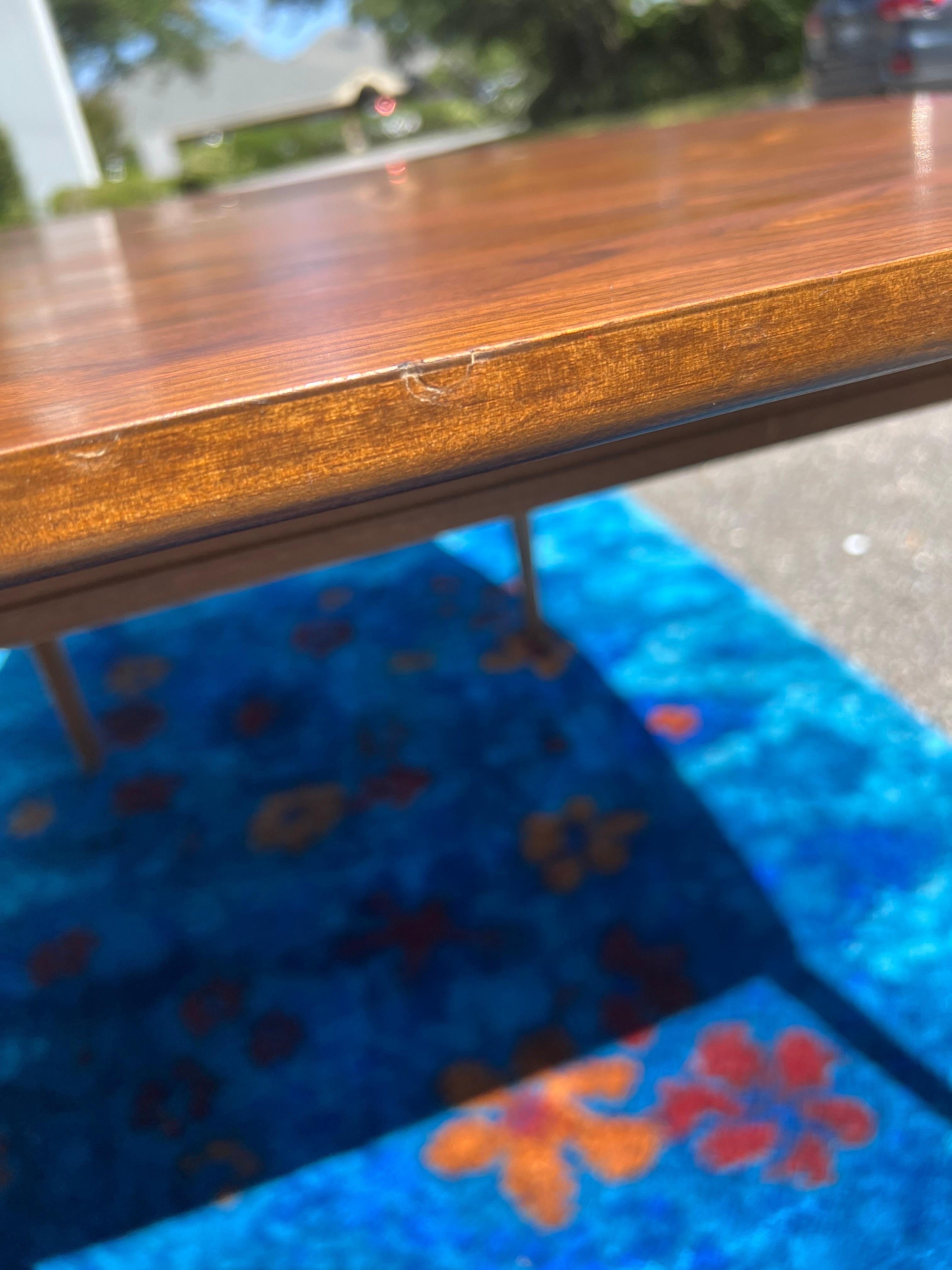 1960s Broyhill Brasilia Dining Table With Leaf 2