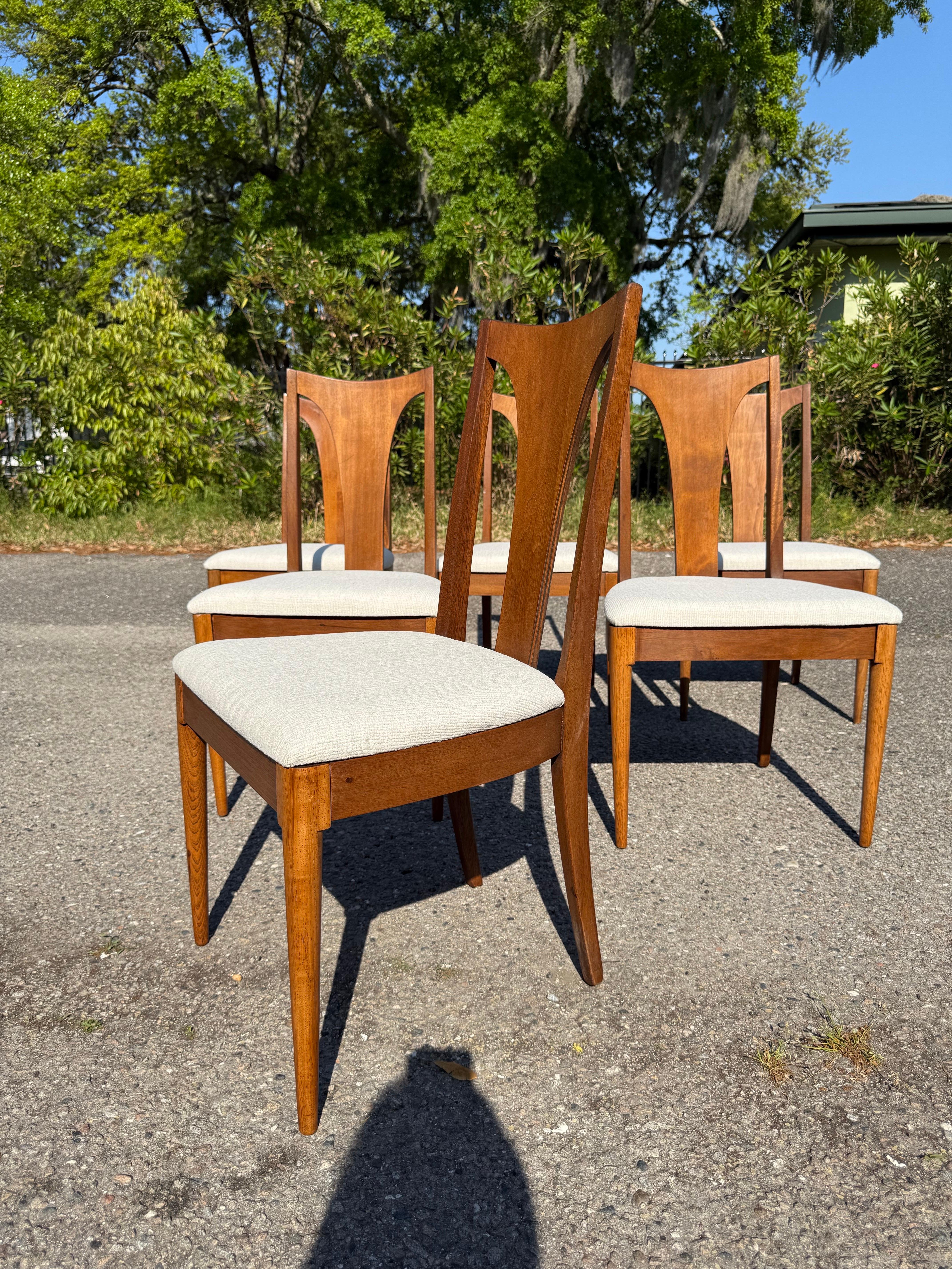 1960s Broyhill Brasilia II Mid Century Dining Chairs- Set of 6 For Sale 1
