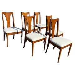 1960s Broyhill Brasilia II Mid Century Dining Chairs- Set of 6