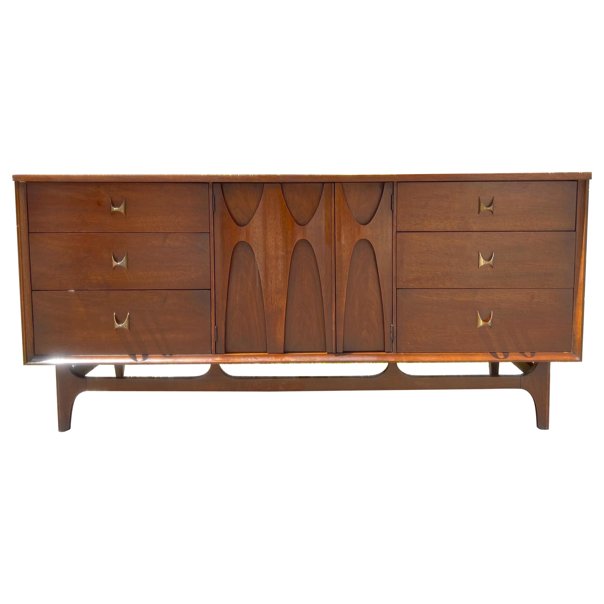 1960s Broyhill Brasilia Lowboy Dresser/Credenza