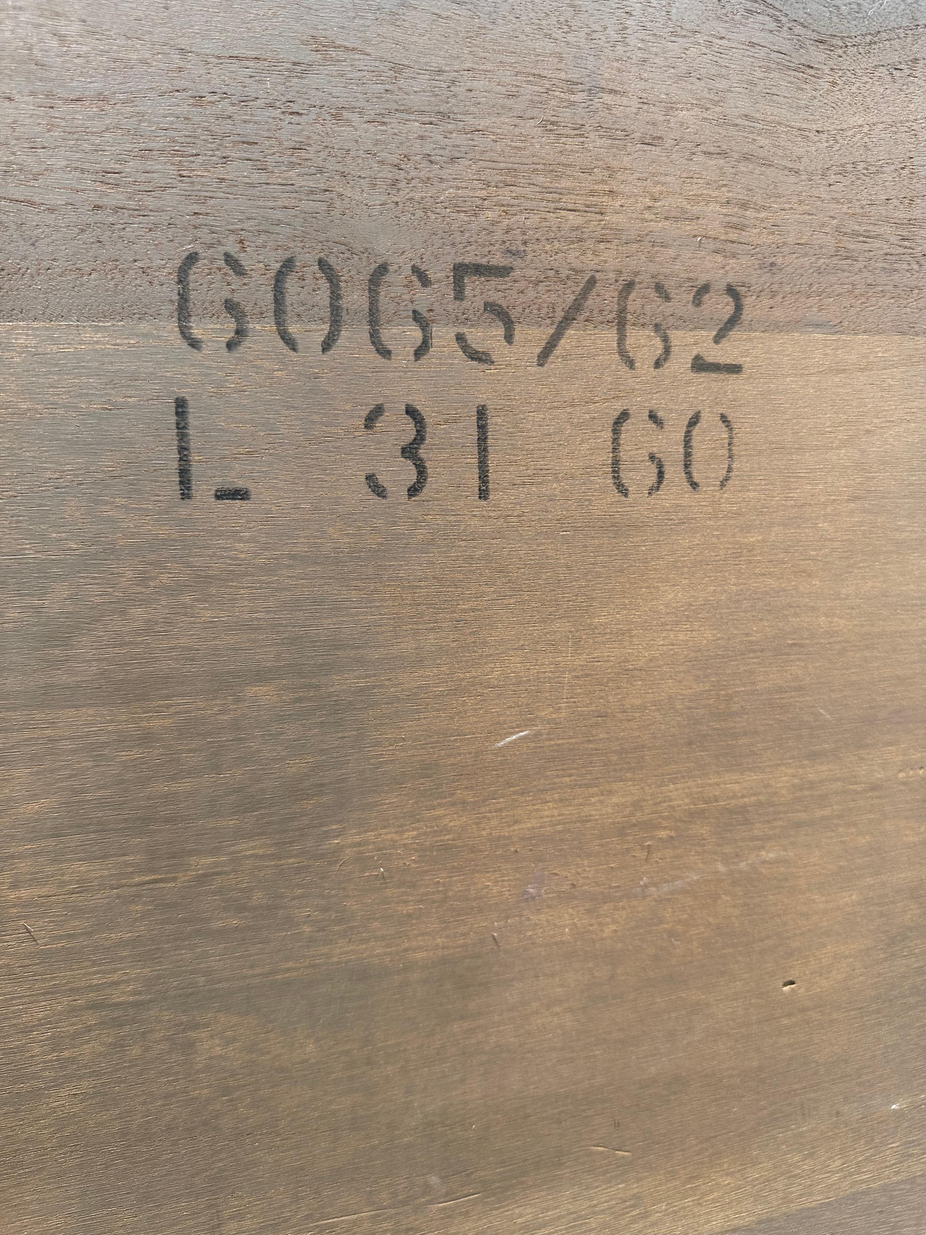 1960s Broyhill Saga MCM Walnut Dresser Drawers Credenza For Sale 5