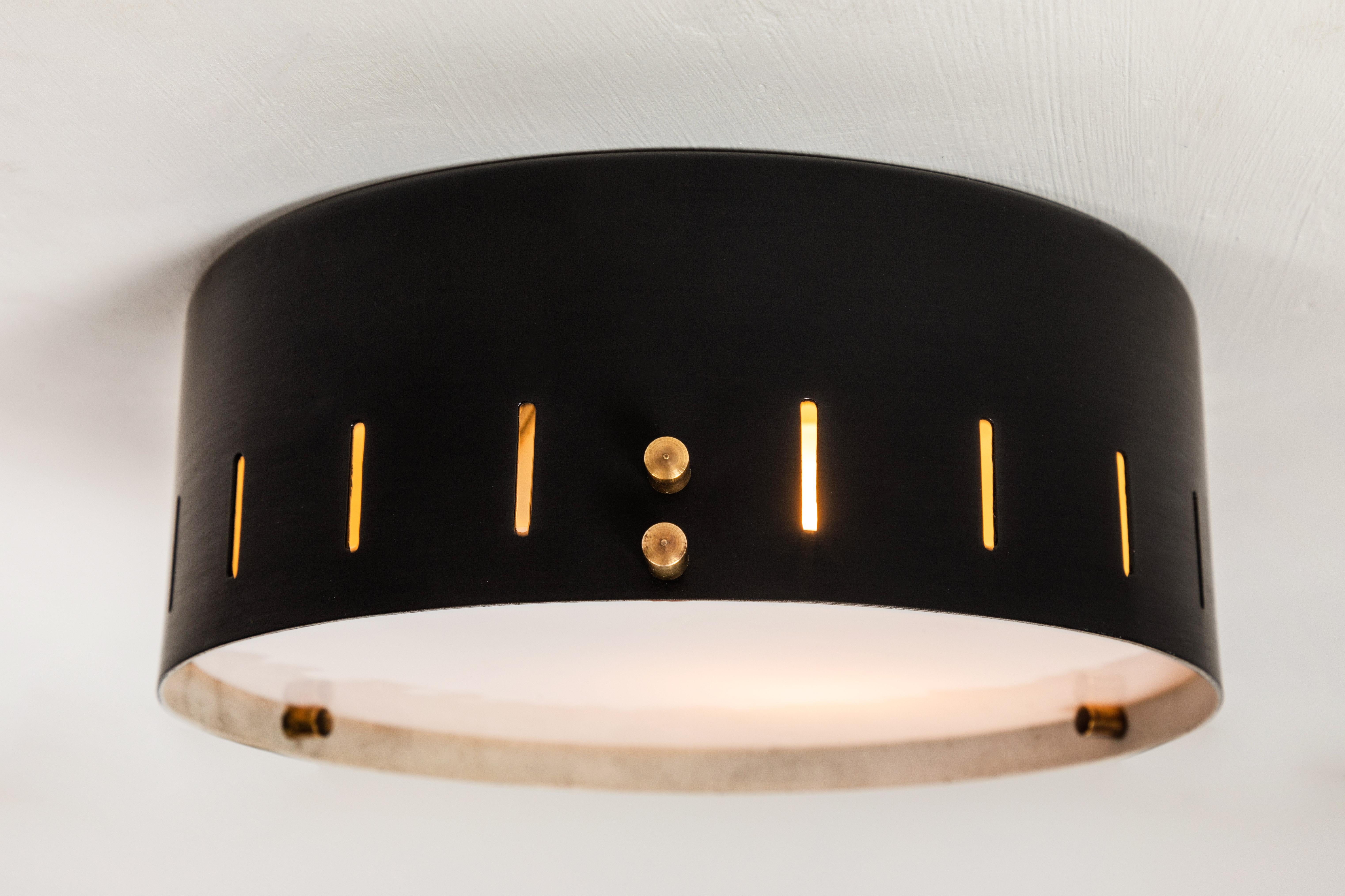 Mid-Century Modern 1960s Bruno Gatta Wall or Ceiling Light for Stilnovo