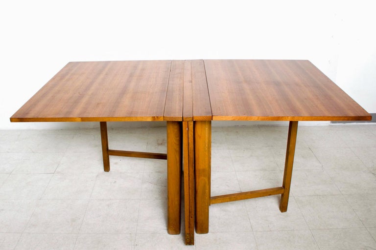1960s Bruno Mathsson Maria Teak Wood Dining Table Versatile Size ...
