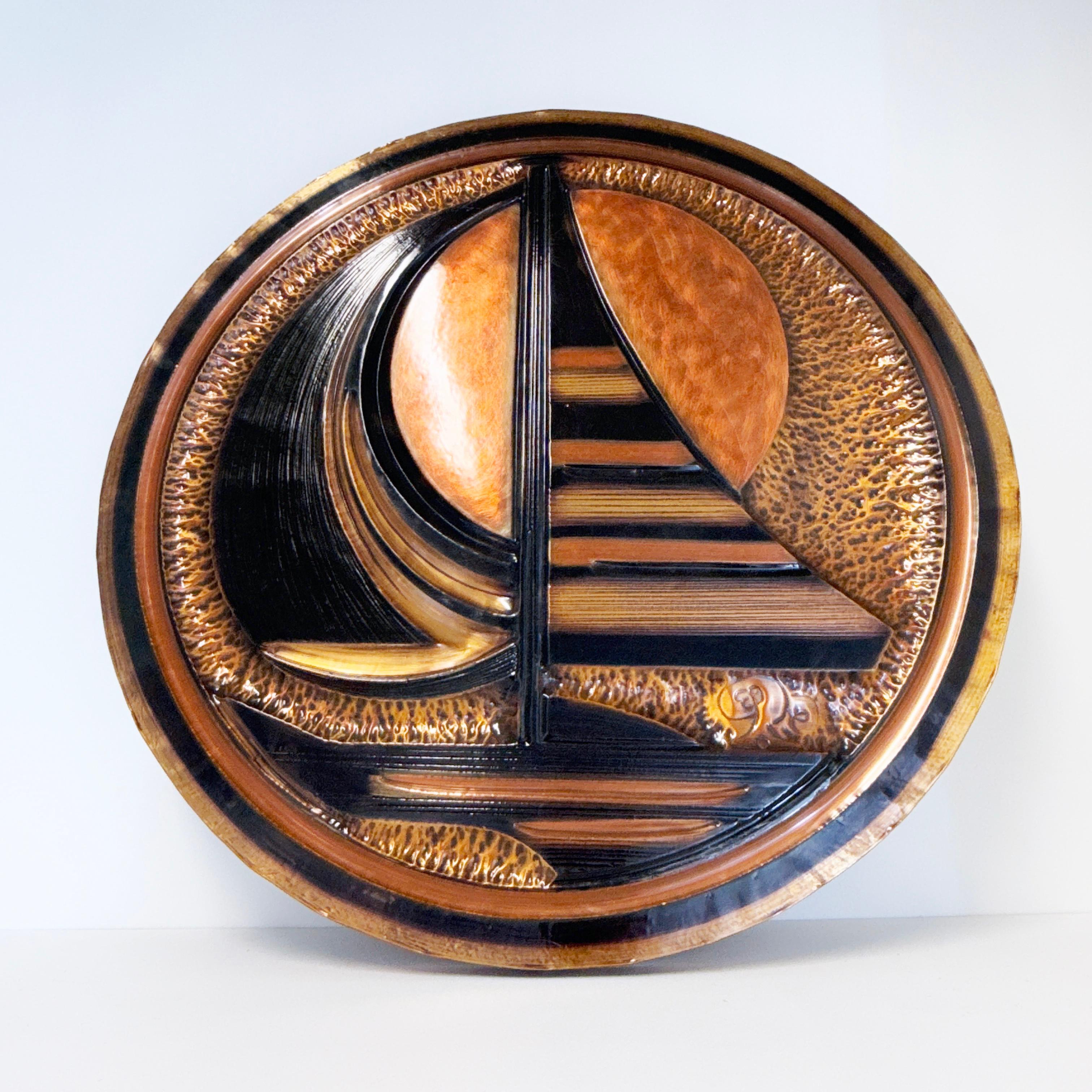 Brutalistische Kupferwandkunst aus den 1960er Jahren im Angebot 5