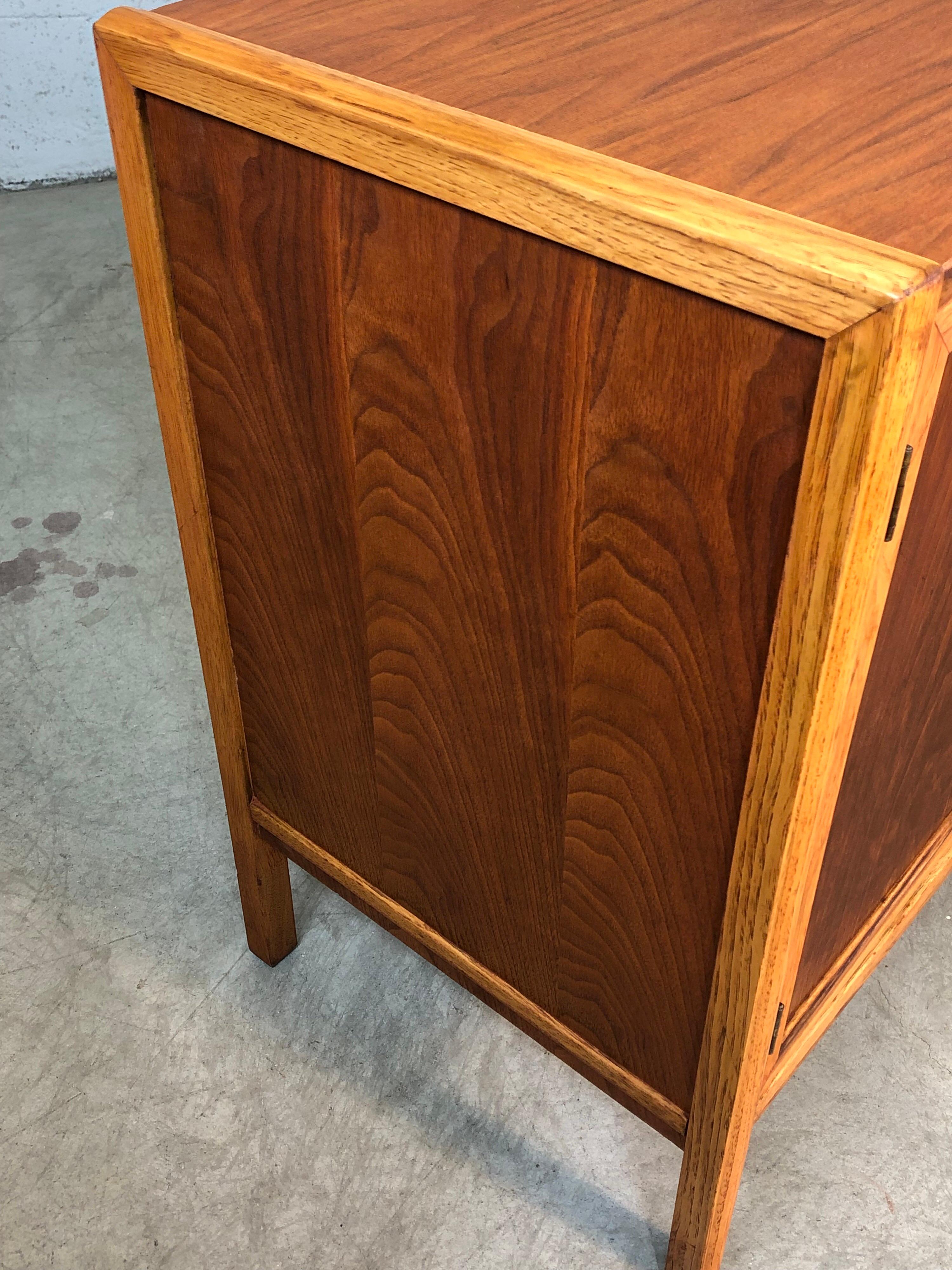 1960s Brutalist Style Walnut Credenza 3