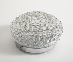 1960's Bubble Glass Sconce / Ceiling Flush Mount Fixture