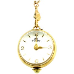 Vintage 1960s Bucherer Watch Necklace