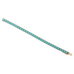 1960s Bulgari Turquoise Bracelet