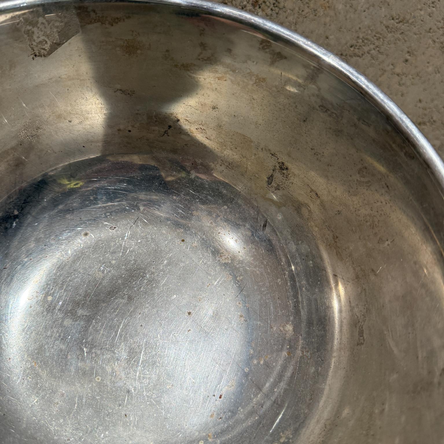 Mid-20th Century 1960s Bullocks Silverplated Bowl Los Angeles For Sale