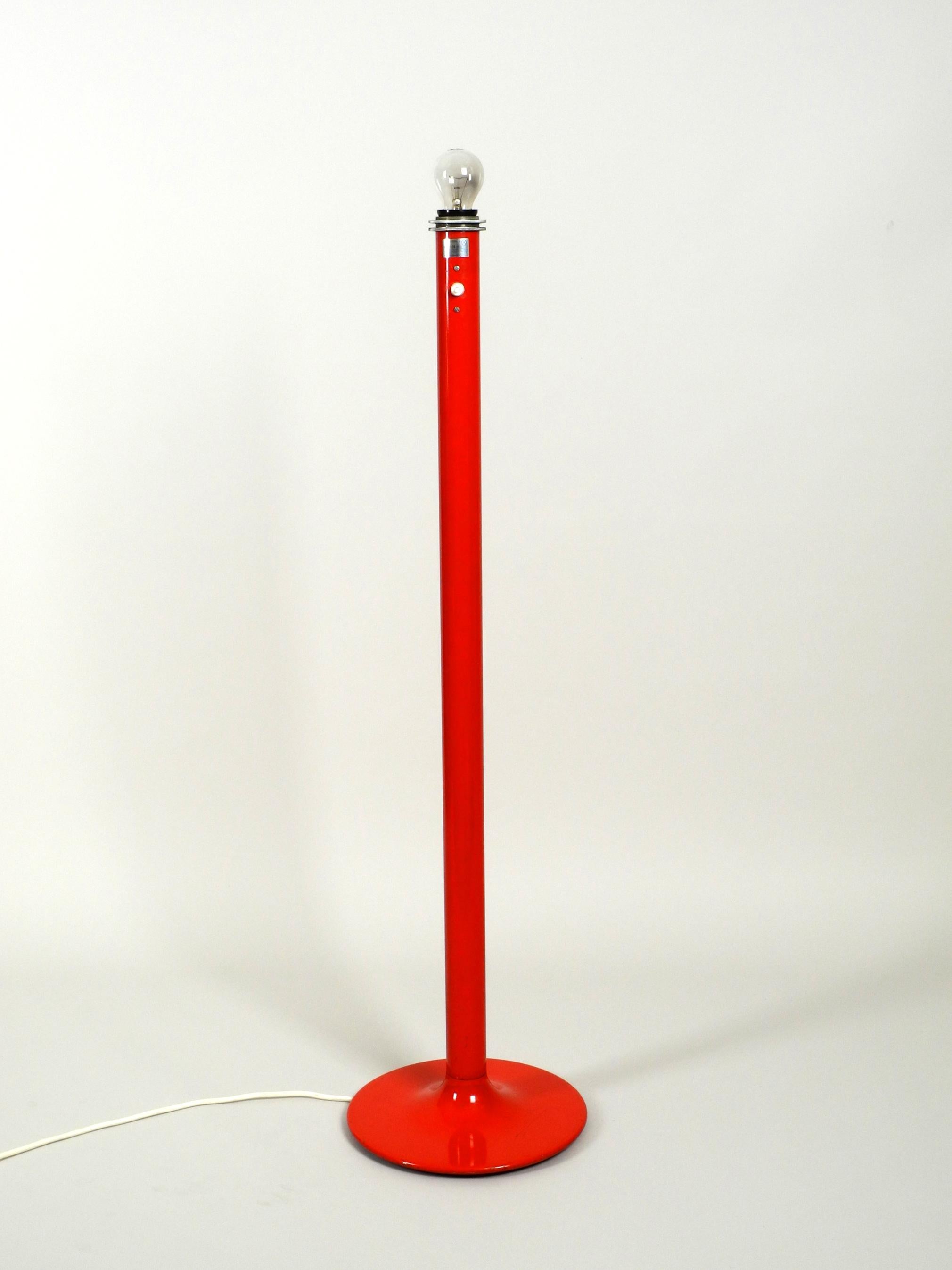 Metal 1960s Bumling Floor Lamp in Red, Design 1968 by Anders Pehrson for Ateljé Lyktan
