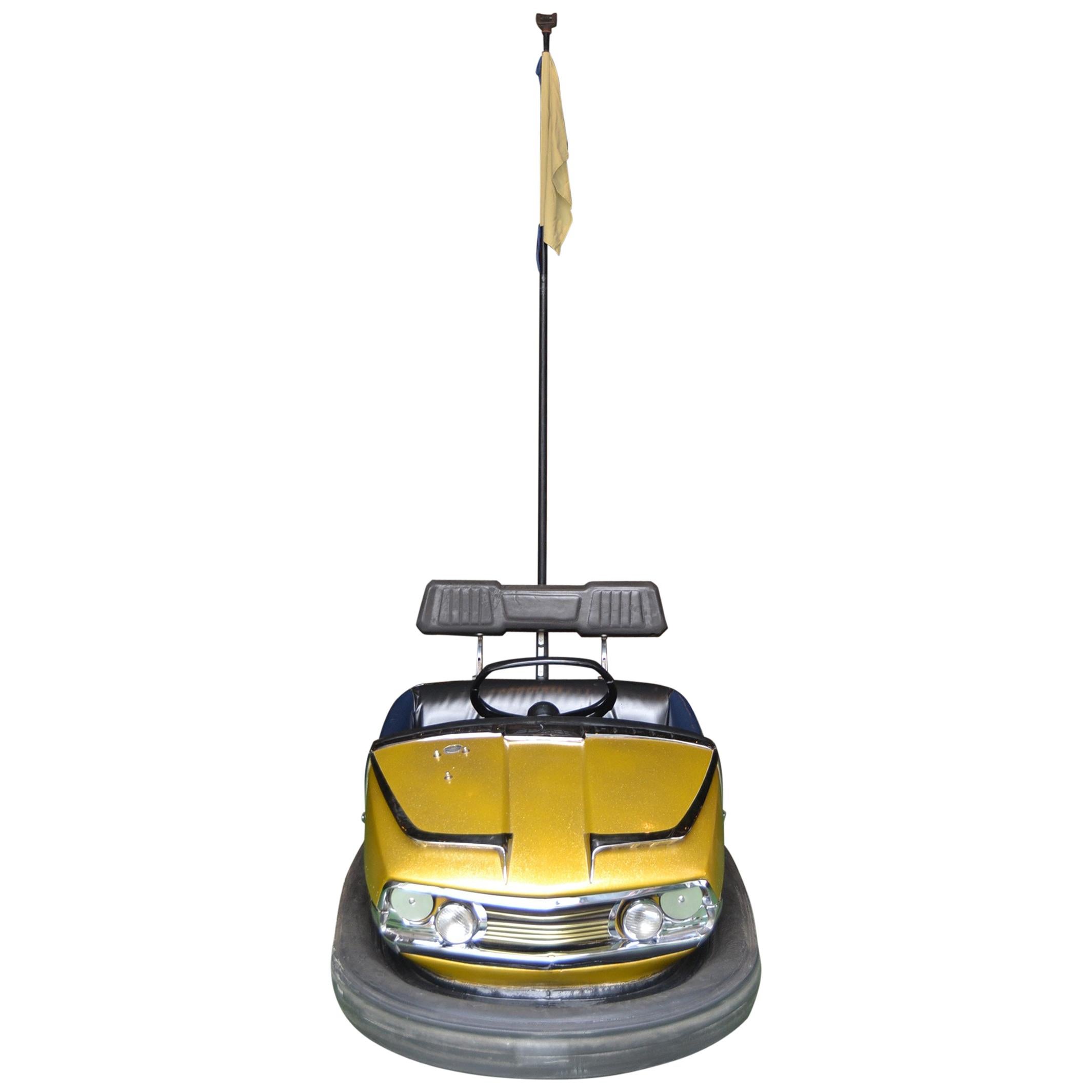 1960s Bumper Car with Lots of Chrome, Reverchon, France