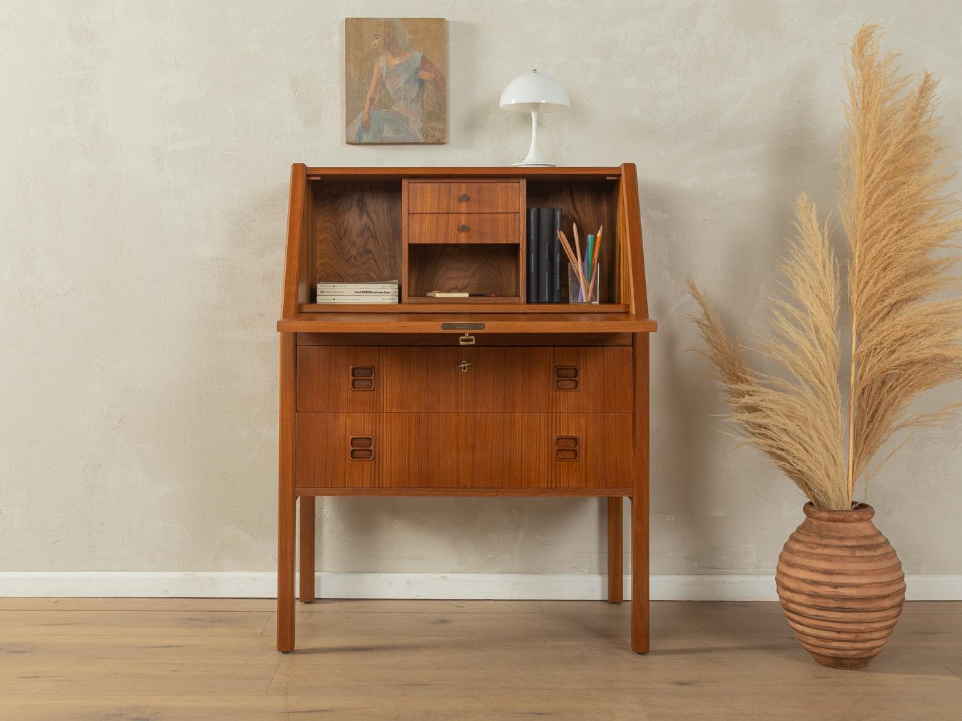 Mid-Century Modern 1960s Bureau, AEJM Møbler For Sale