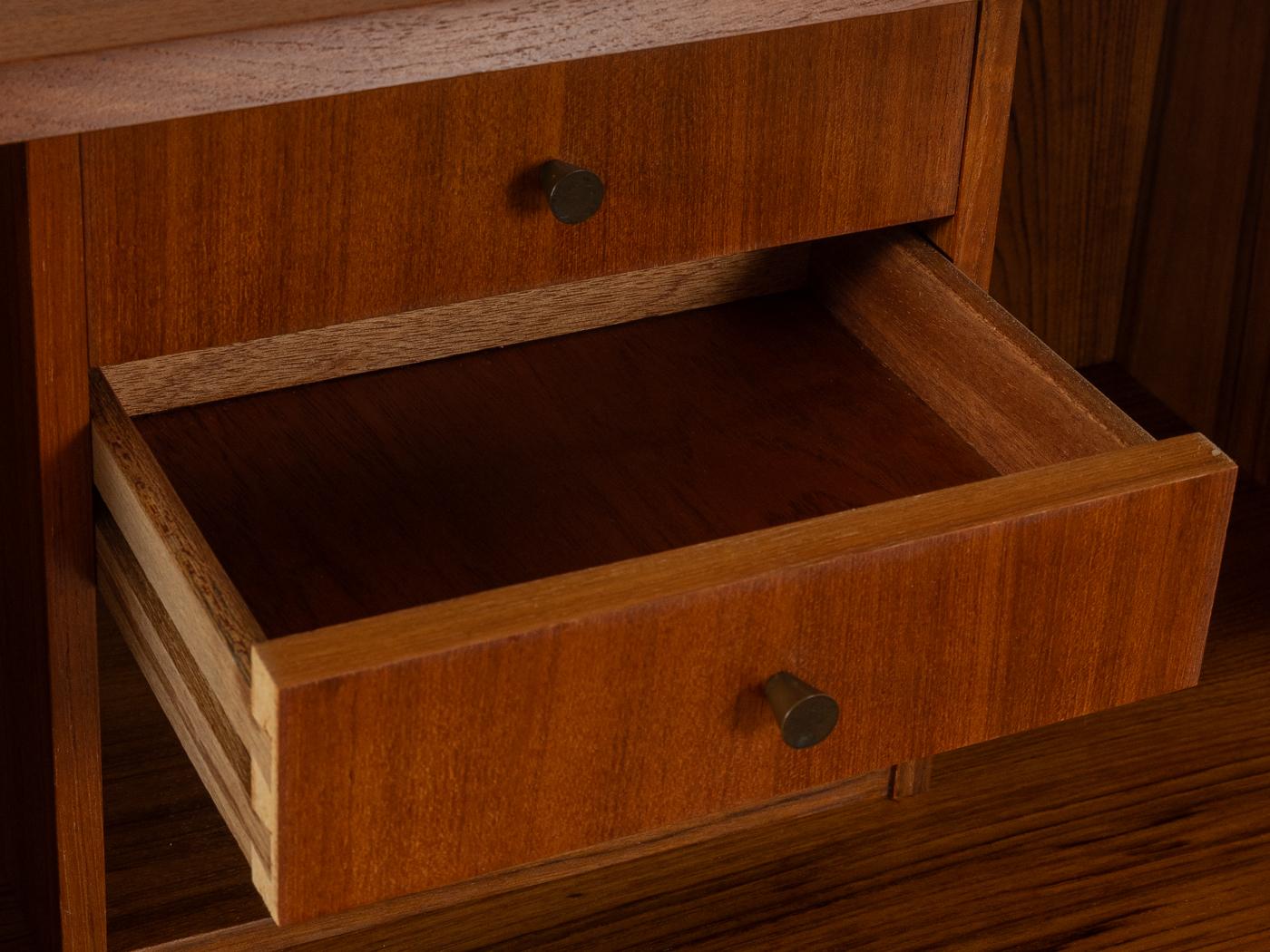 Teak 1960s Bureau, AEJM Møbler For Sale