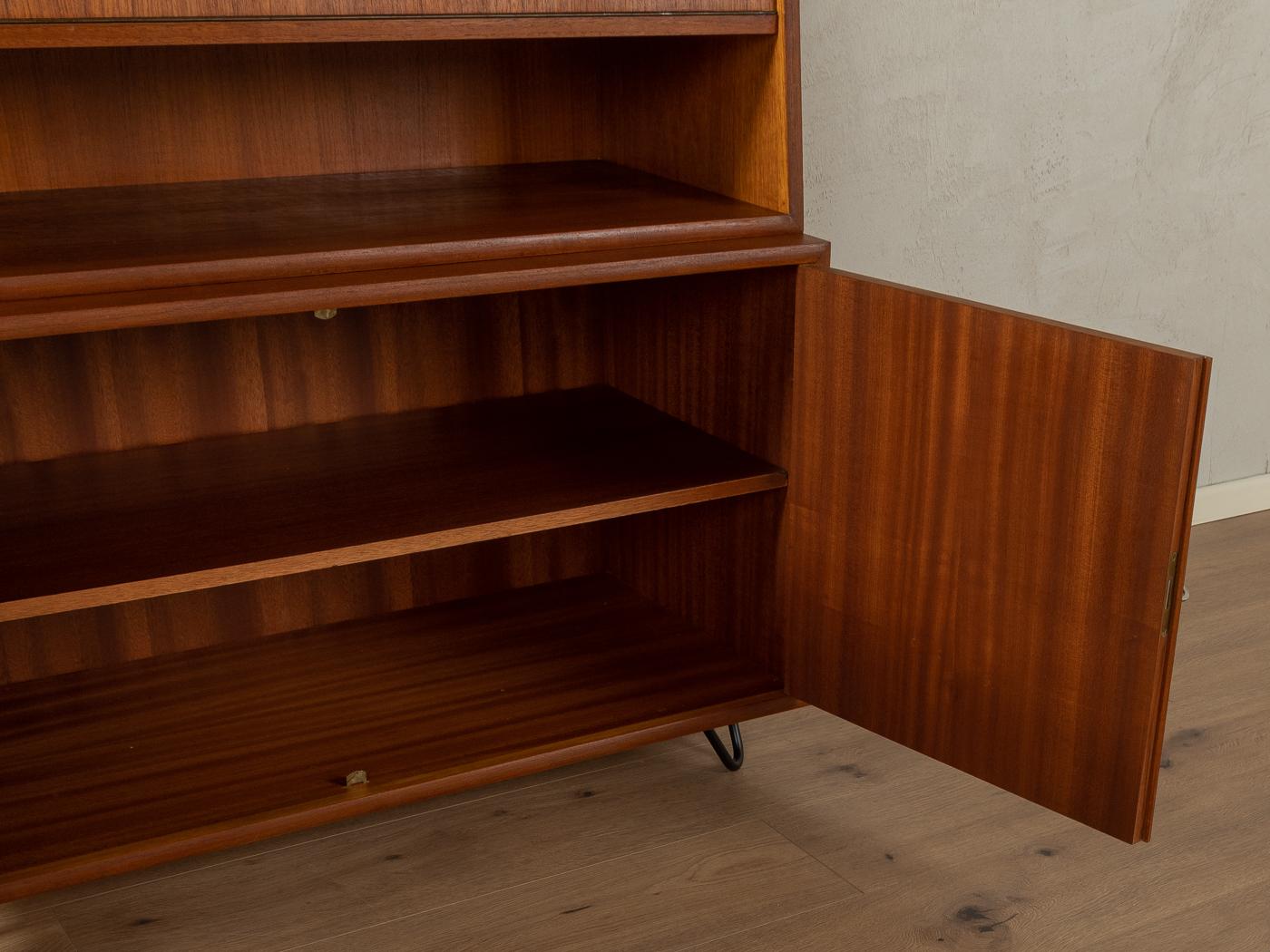 Oficina de los años 60, WK Möbel Secretaria Teca en venta