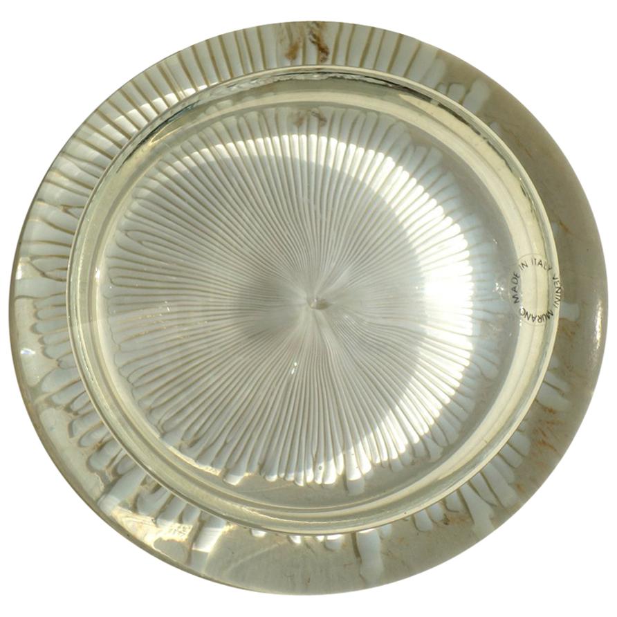 Pisapapeles de cristal de Murano de los años 60 de Ludovico Diaz de Santillana para Venini