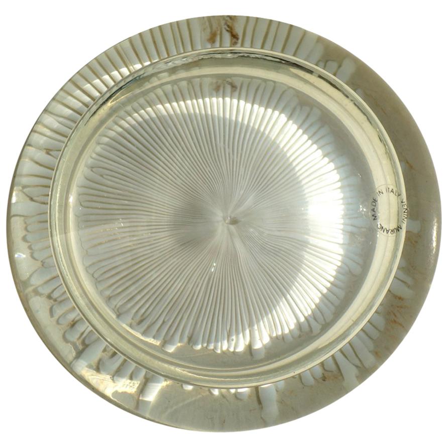 Pisapapeles de cristal de Murano de los años 60 de Ludovico Diaz de Santillana para Venini