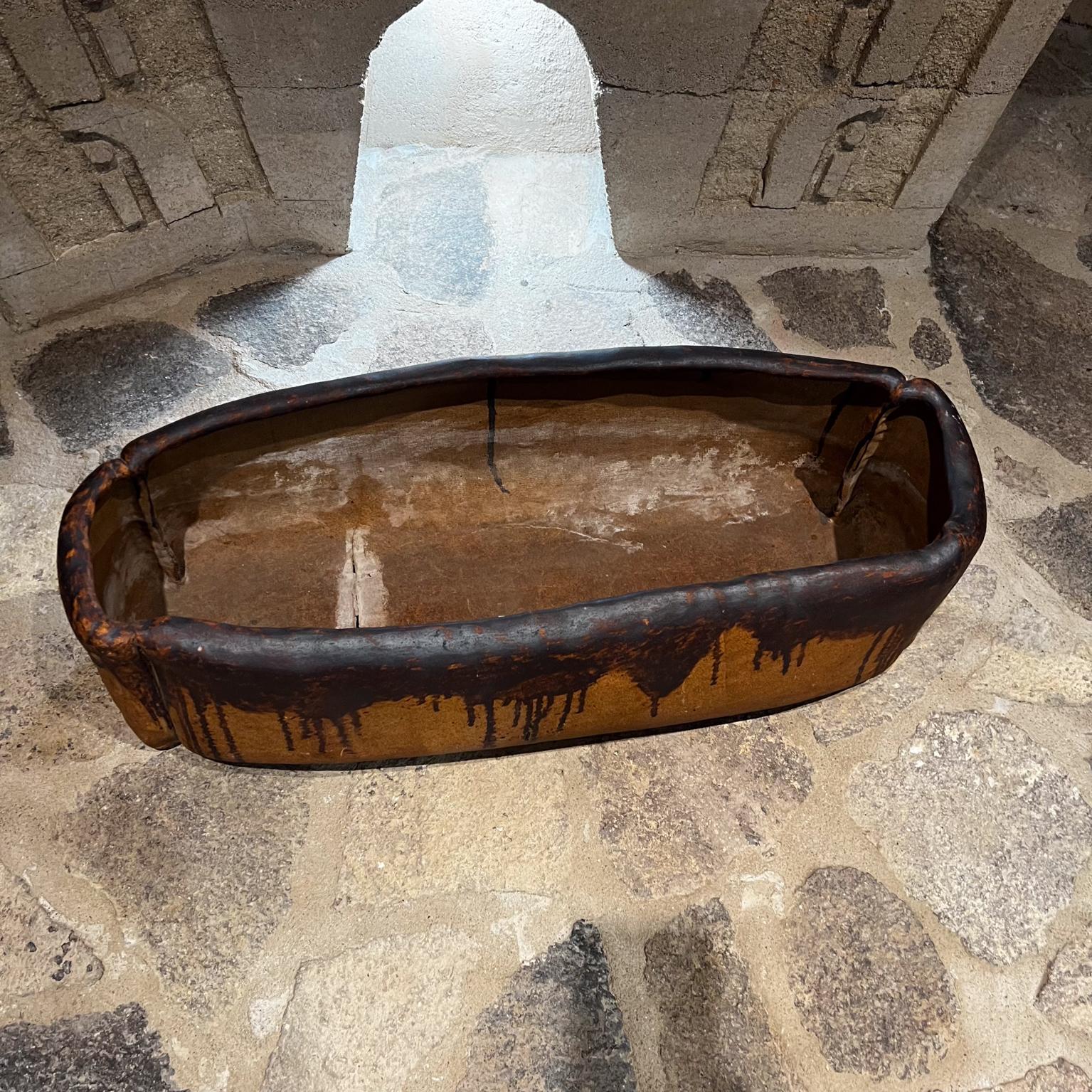 Boîte à jardinières en céramique d'art architecturale de Californie émaillée des années 1960 David Cressey en vente 1