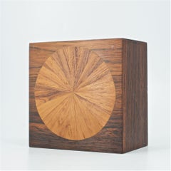 Vintage 1960er Jahre California Design Künstler Jere Osgood Block-Tisch-Skulptur/Buchstütze, Vintage