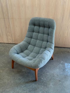 1960s Canadian Teak Scoop Lounge Chair