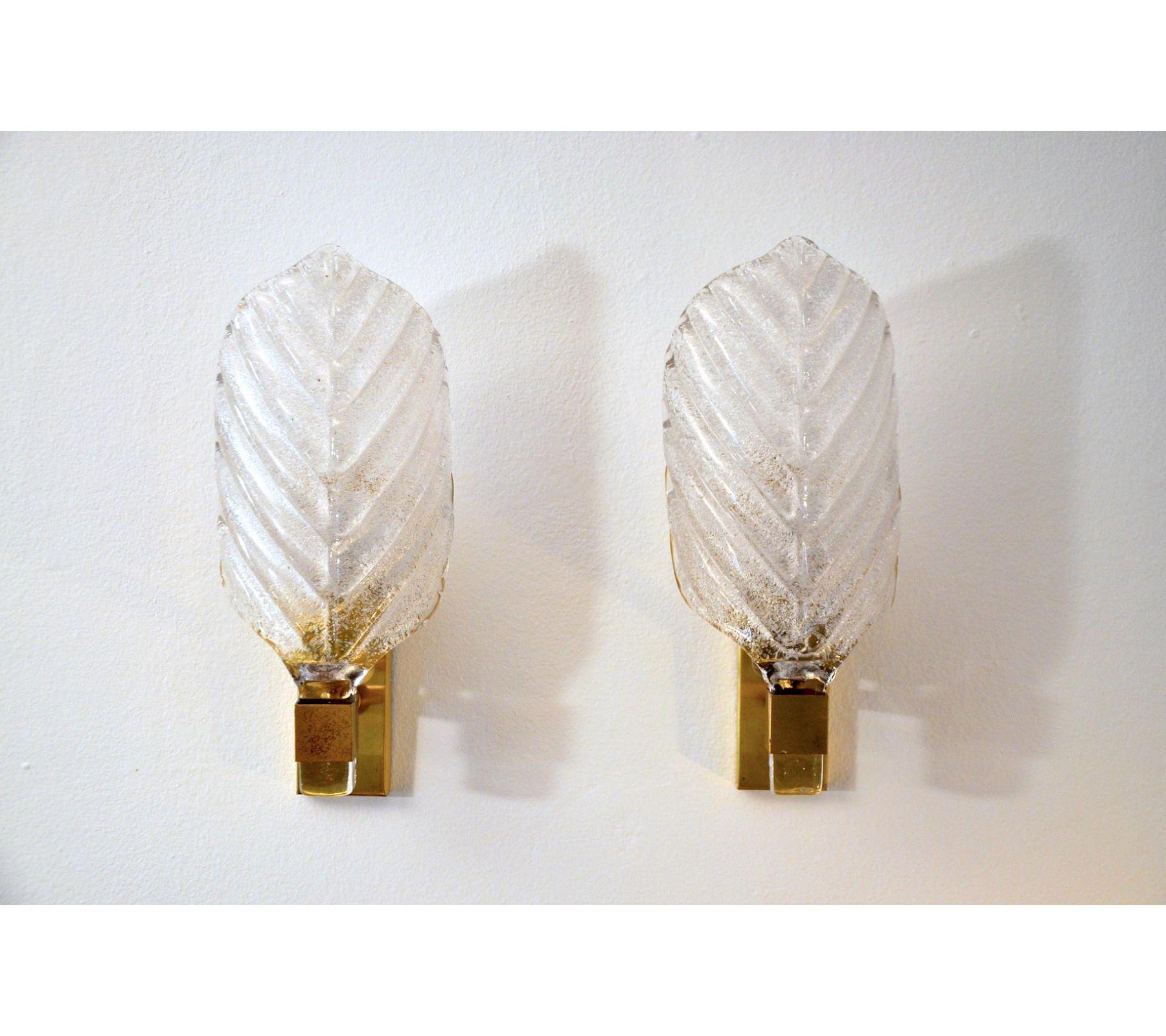 Mid-20th Century 1960s Carl Fagerlund for Lyfa Wall Lights - a Pair