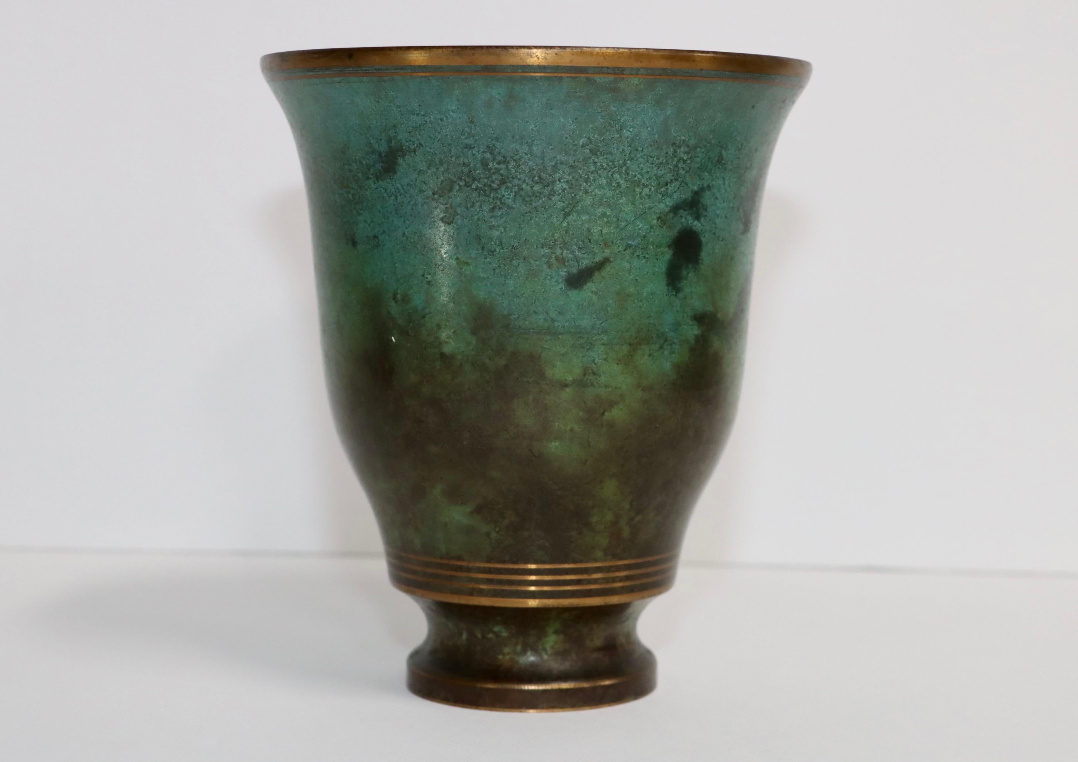 Mid-20th Century 1960's Carl Sorensen Bronze Vases