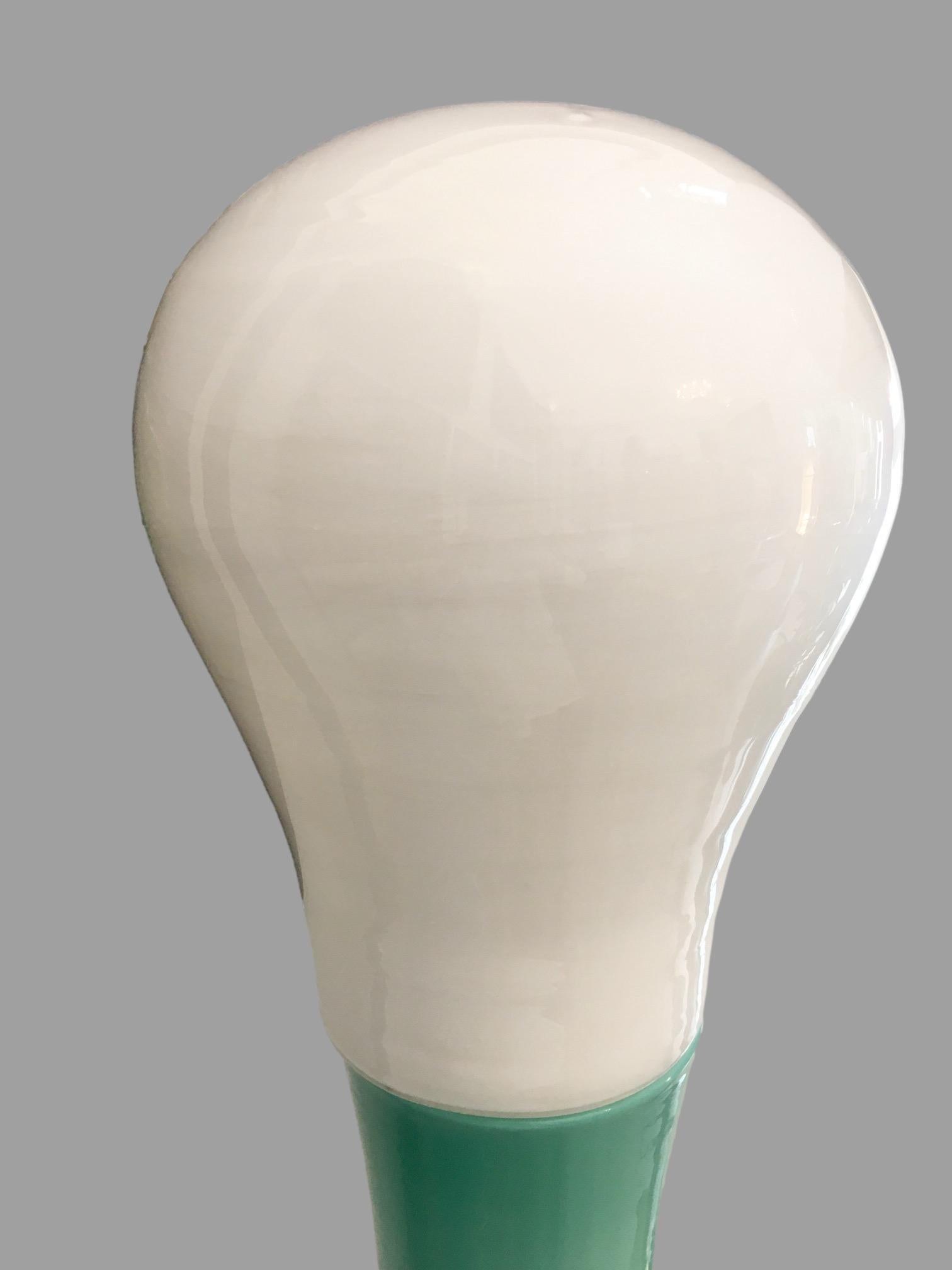 Italian 1960s Carlo Nason for Selenova Murano Floor Lamp For Sale