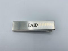 Cartier Sterling Silver Oversized Desktop Paperclips, Set of 3, 1960s