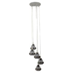 Vintage 1960s Cascade Chandelier, Czechoslovakia