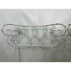 1960s Cast Iron Outdoor Chairs - Set of 4