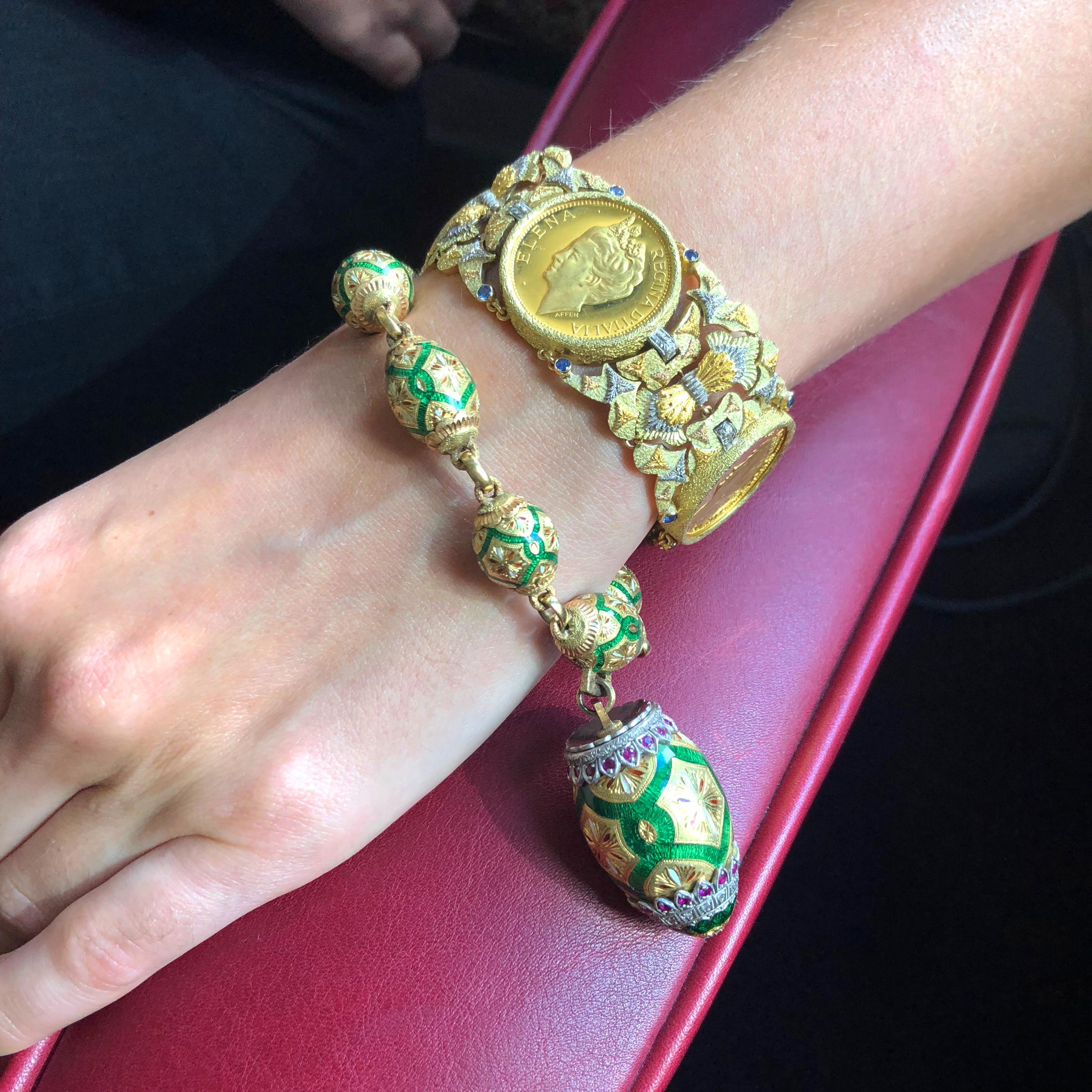 cazzaniga gold bracelet