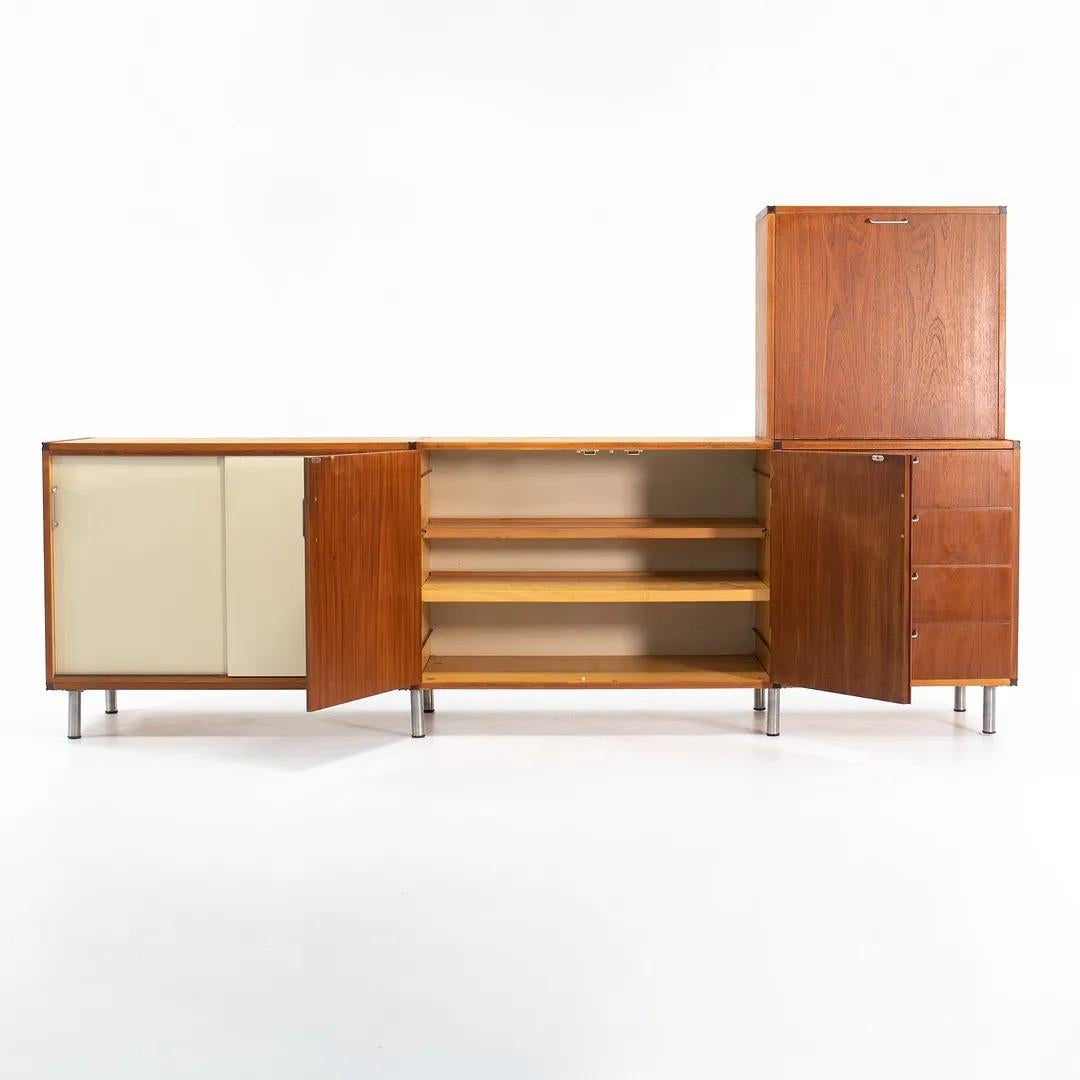 Dutch 1960s Cees Braakman Made to Measure Teak Cabinet for Pastoe For Sale