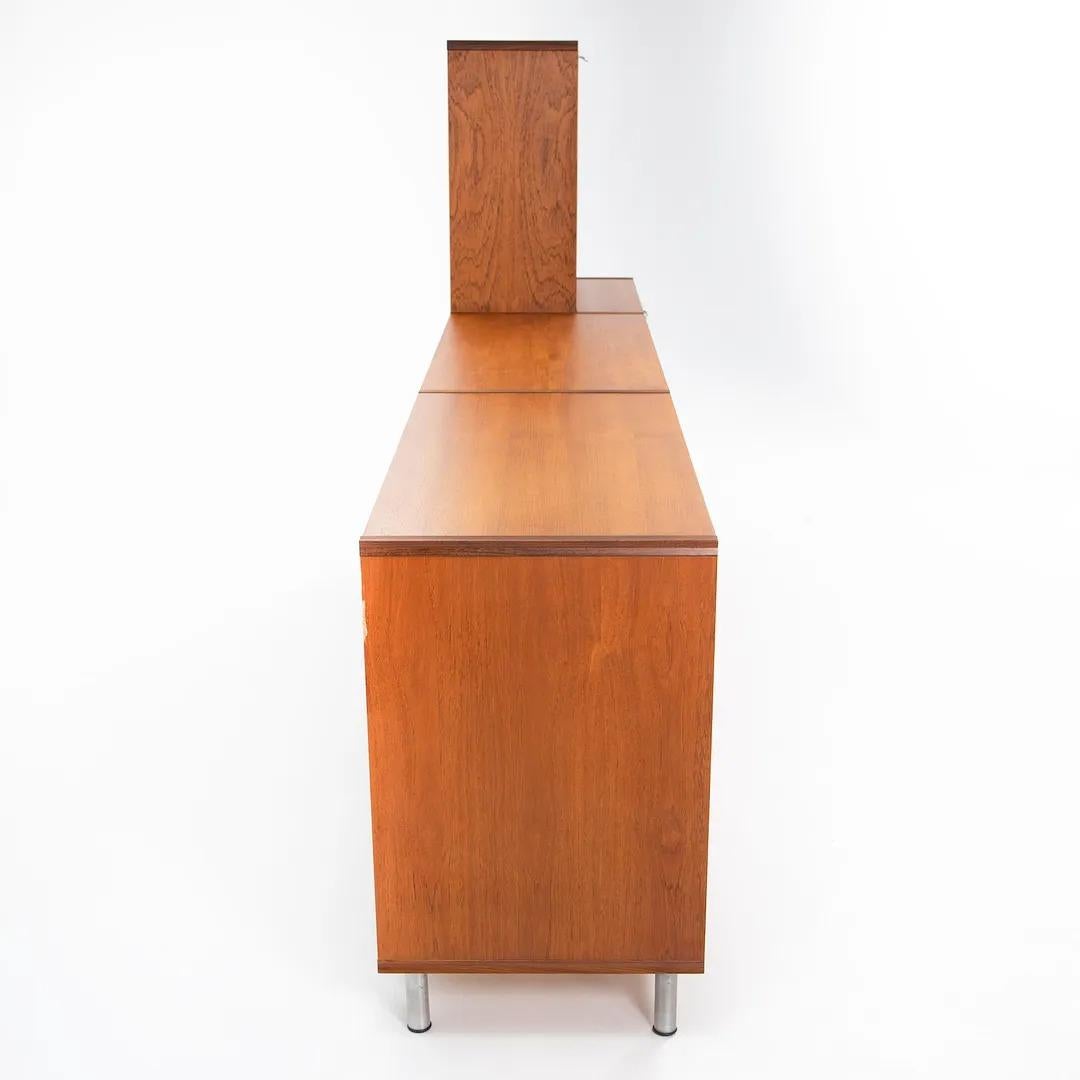 1960s Cees Braakman Made to Measure Teak Cabinet for Pastoe In Excellent Condition For Sale In Philadelphia, PA
