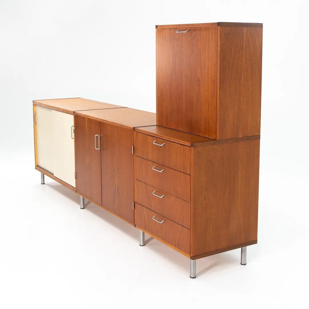 1960s Cees Braakman Made to Measure Teak Cabinet for Pastoe For Sale 1