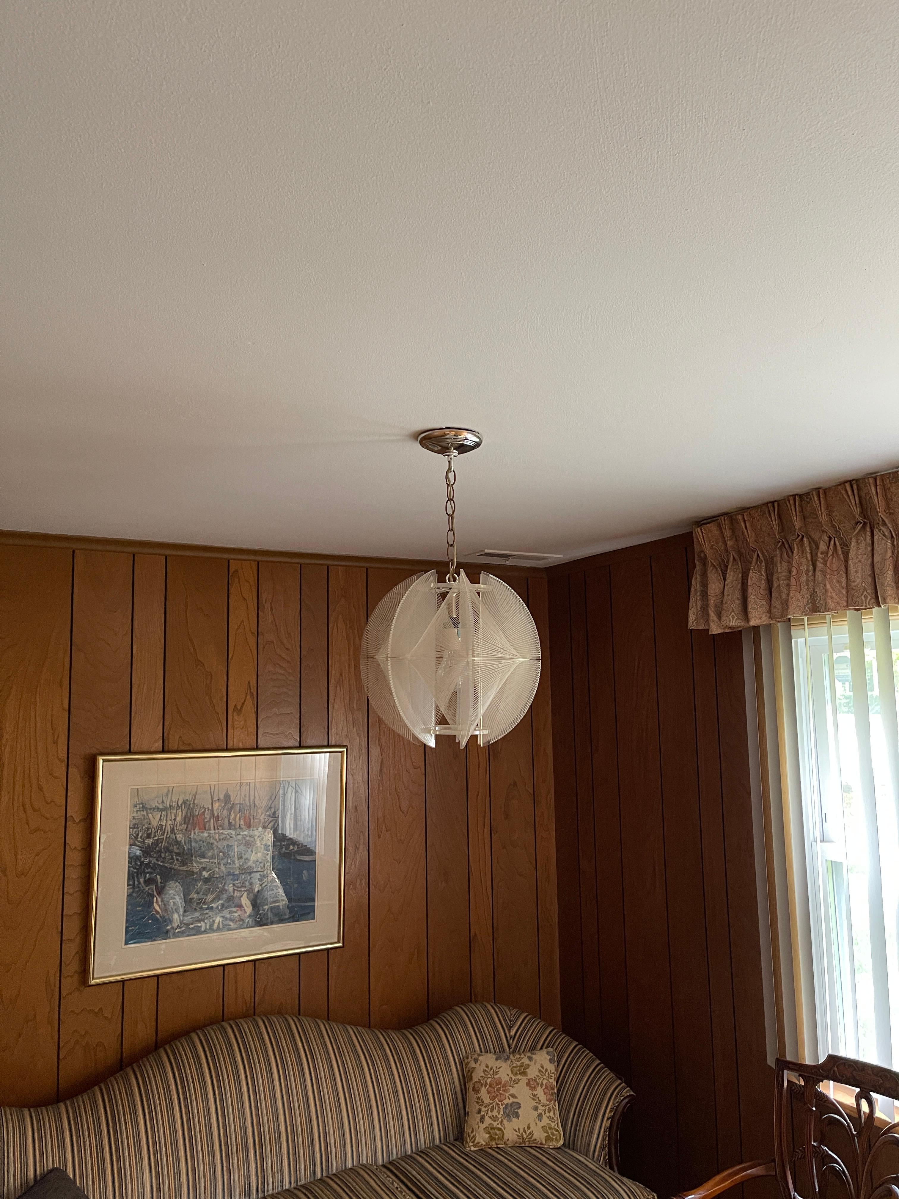 1960s Ceiling Lamp by Paul Secon for Sompex 1