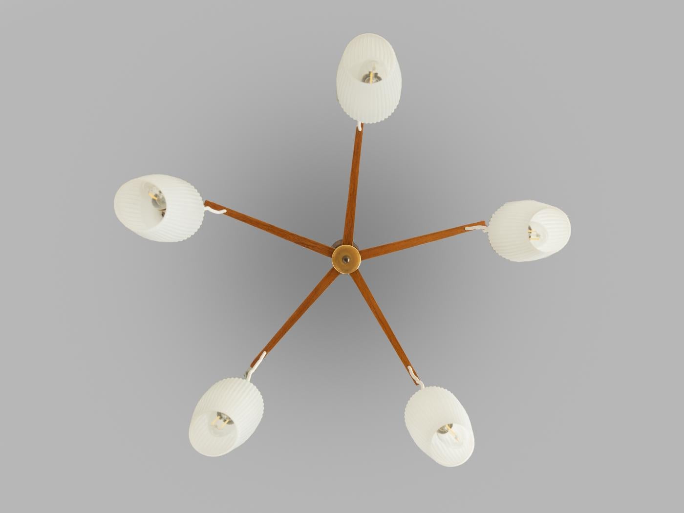 Metà XX secolo Lampada da soffitto anni '60 in vendita