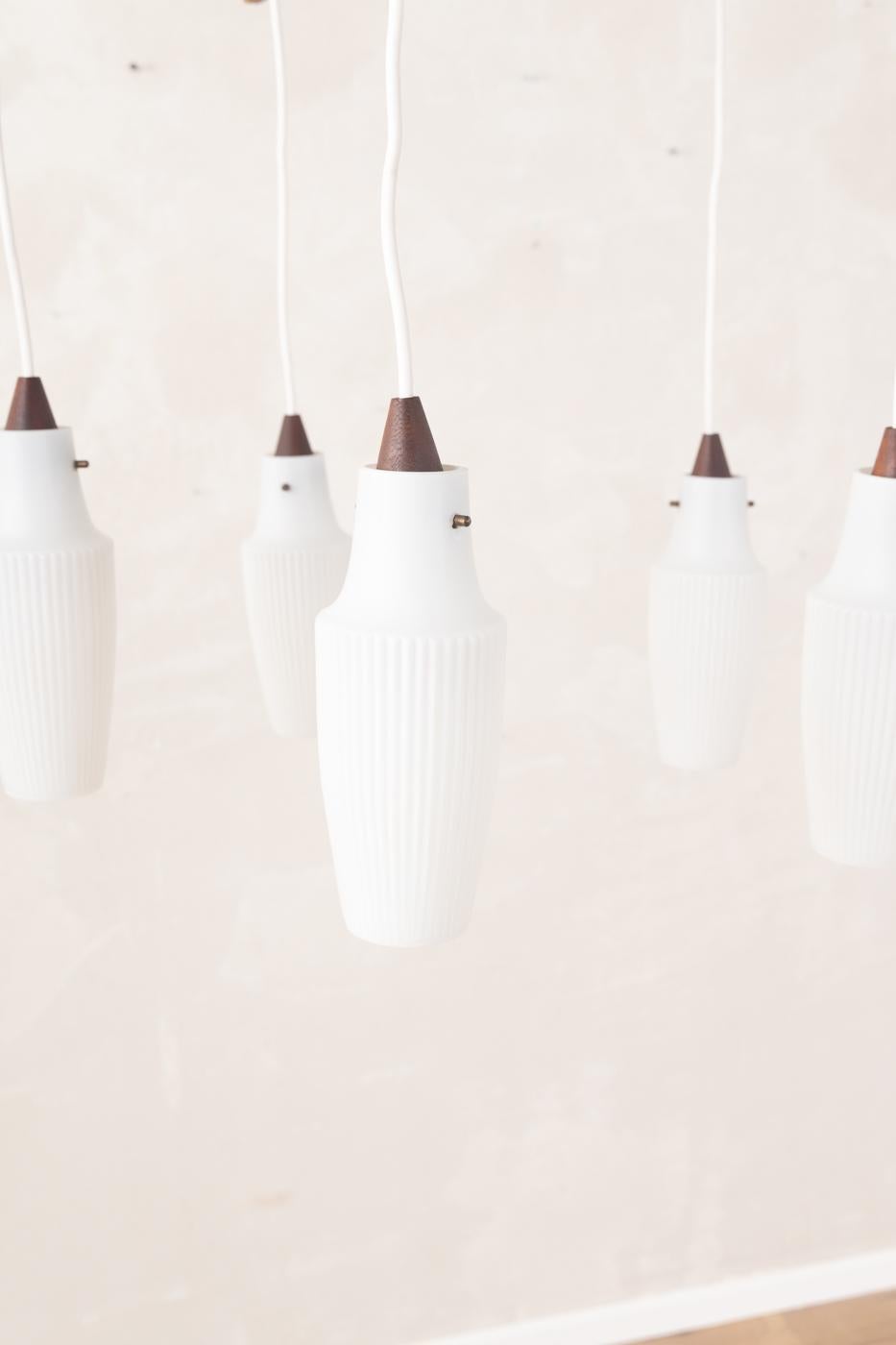 Vetro Lampada da soffitto anni '60 in vendita
