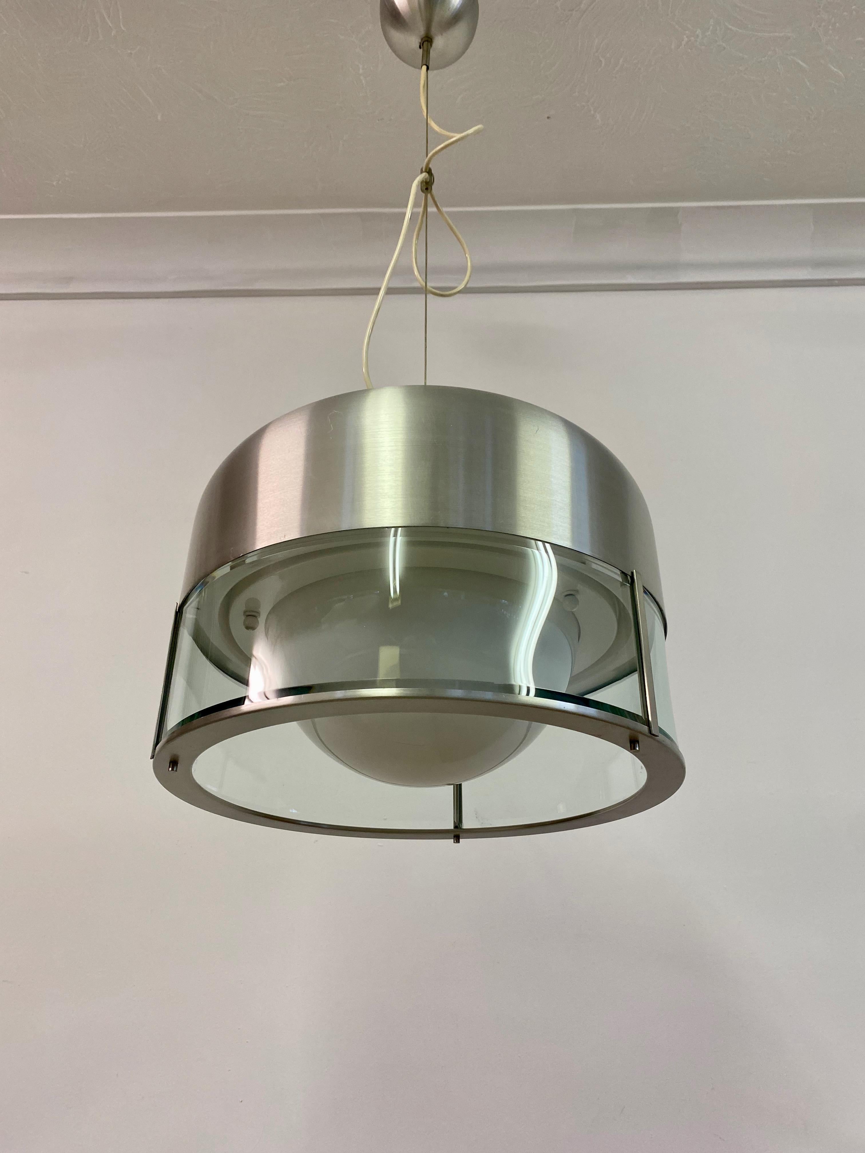 1960s Ceiling Light by Pia Guidetti Crippa for Lumi For Sale 6