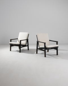 Sessel der Mitteleuropäischen Moderne der 1960er Jahre, ein Paar