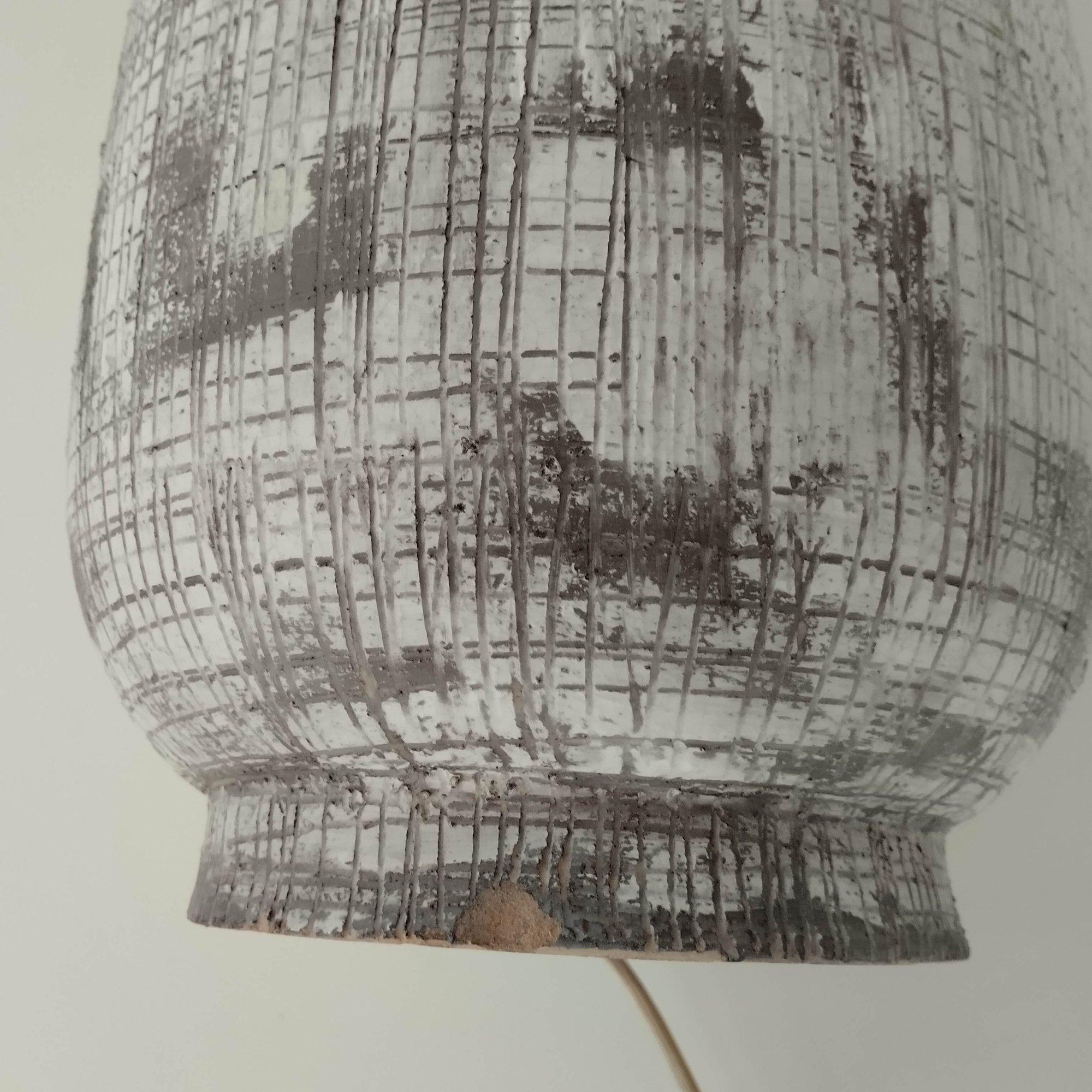 1960s Ceramic Lamp, Aldo Londi, Bitossi, Italy For Sale 9