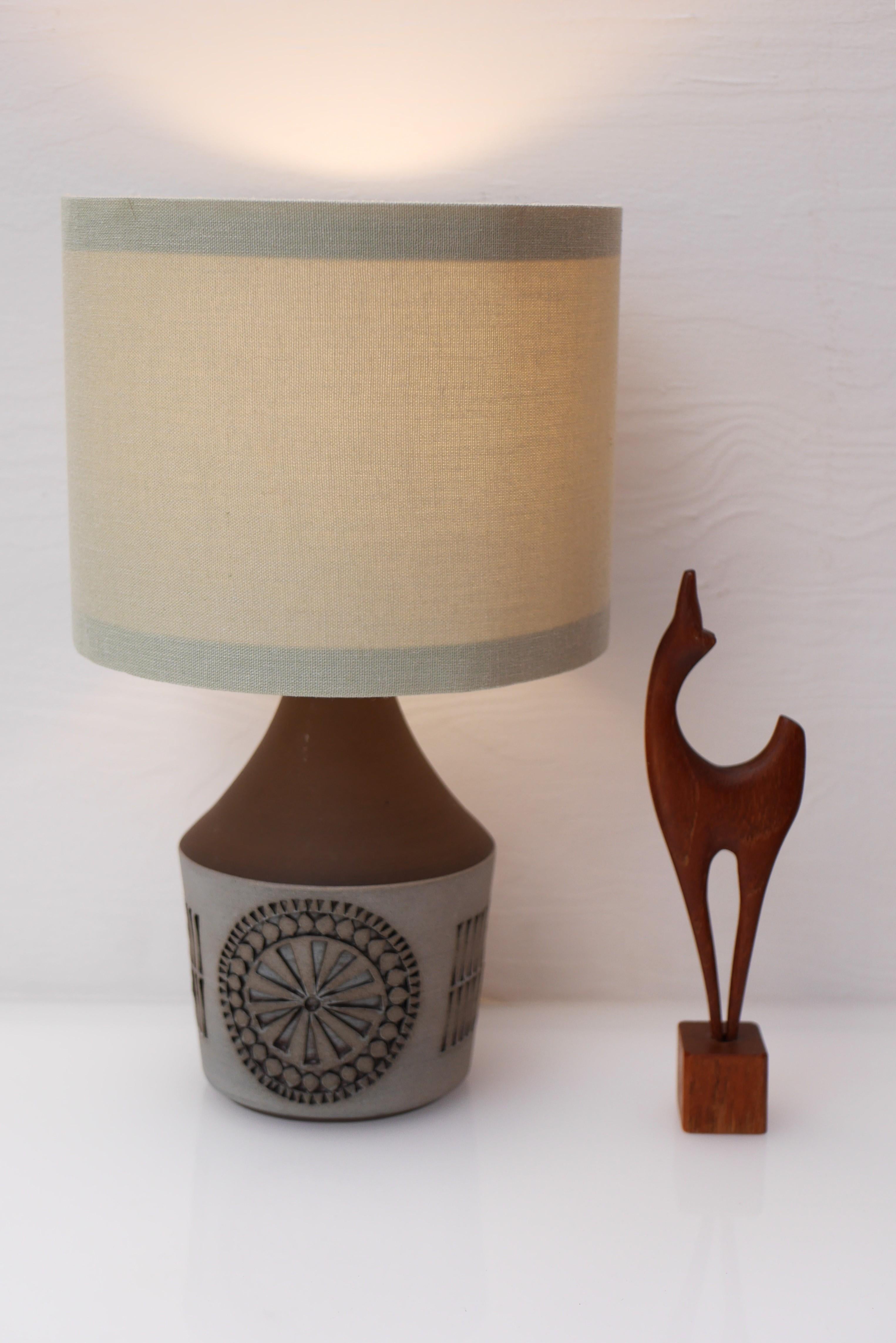 1960s, Ceramic Lamp Base Handmade from Alingsås keramik, Sweden 3