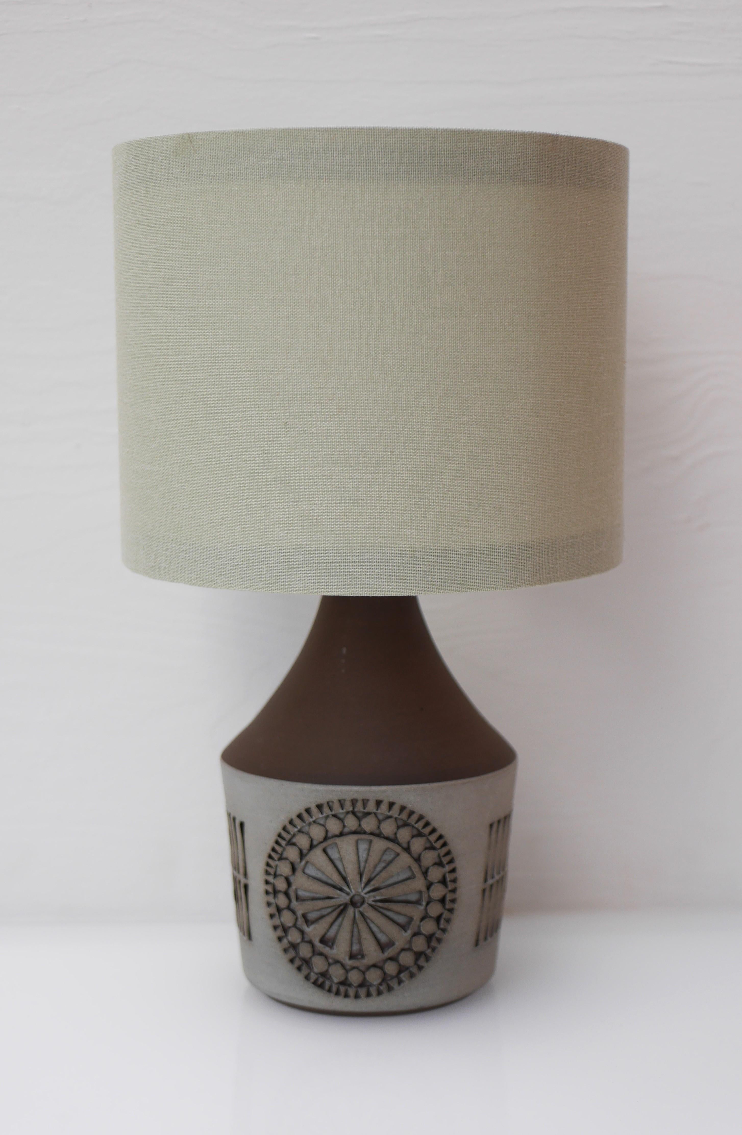 1960s, Ceramic Lamp Base Handmade from Alingsås keramik, Sweden 4