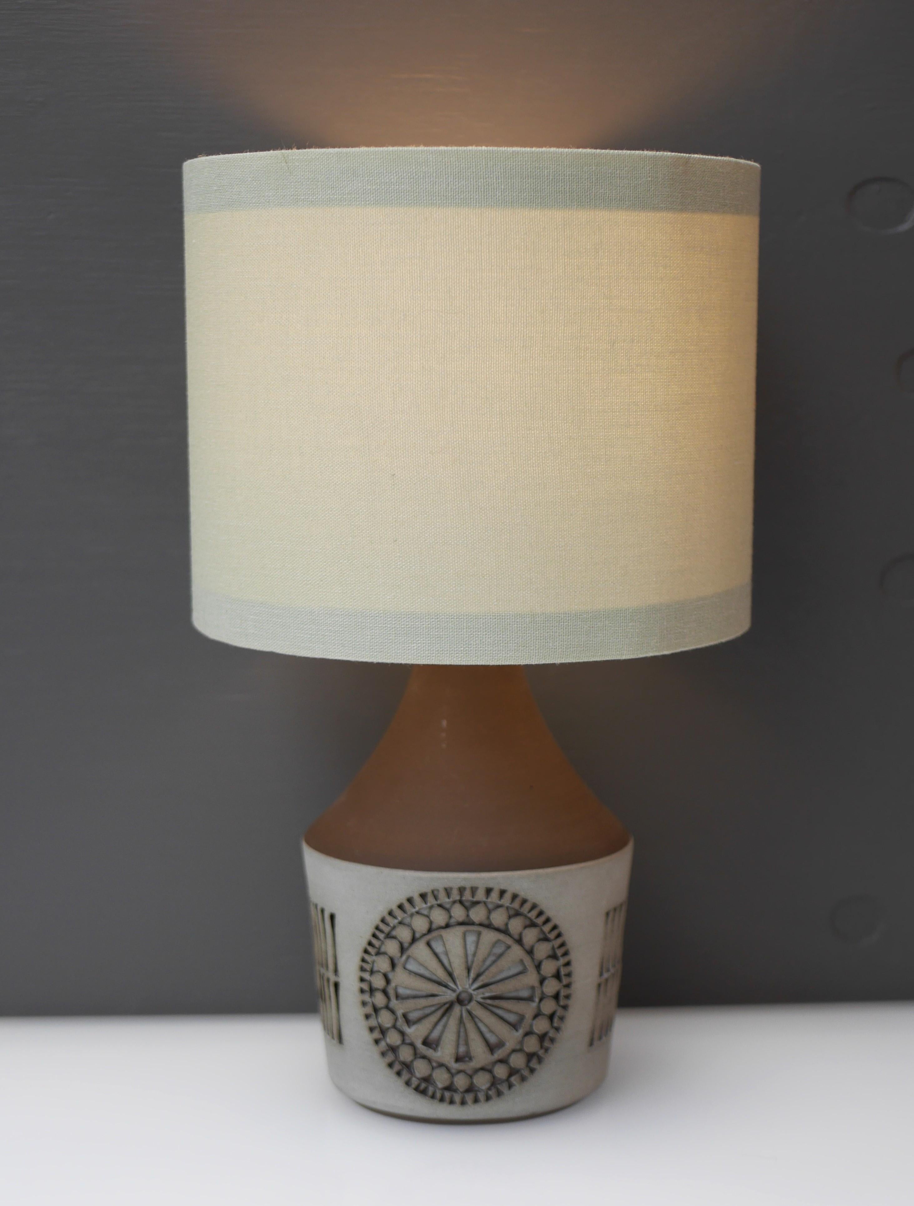 1960s, Ceramic Lamp Base Handmade from Alingsås keramik, Sweden 2