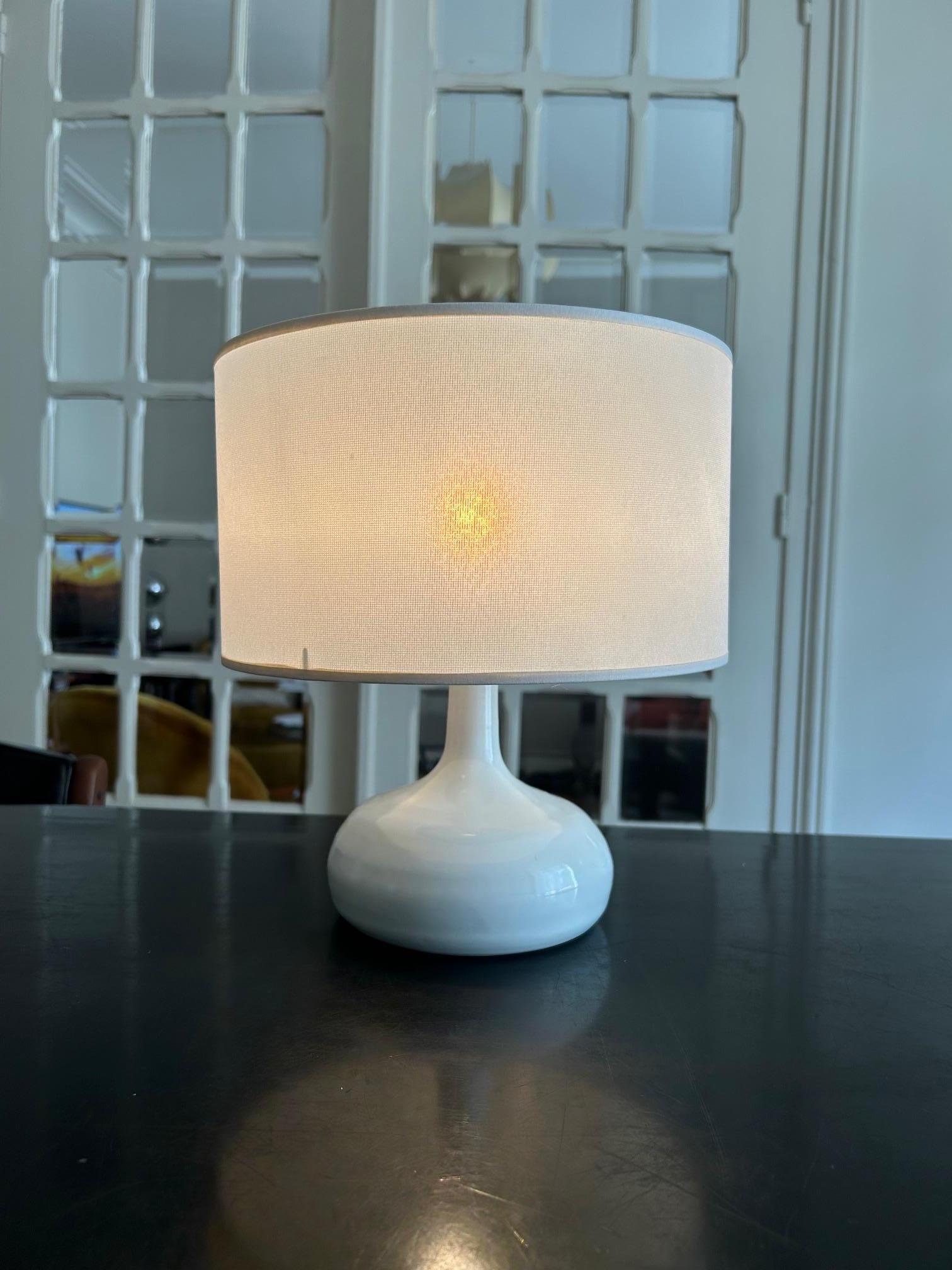 French 1960's ceramic lamp by Catherine Capperon For Sale
