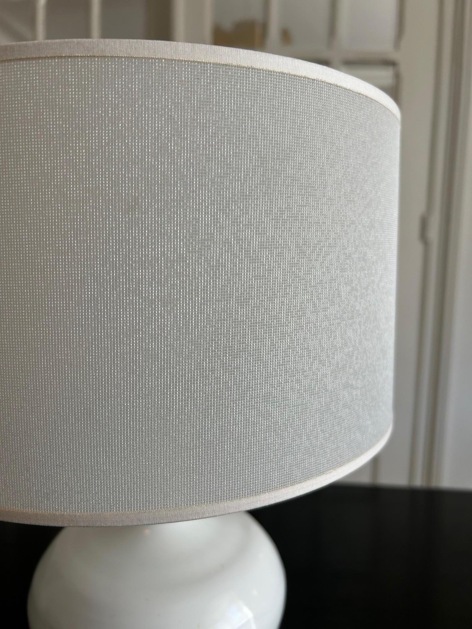 1960's ceramic lamp by Catherine Capperon In Good Condition For Sale In Brooklyn, NY