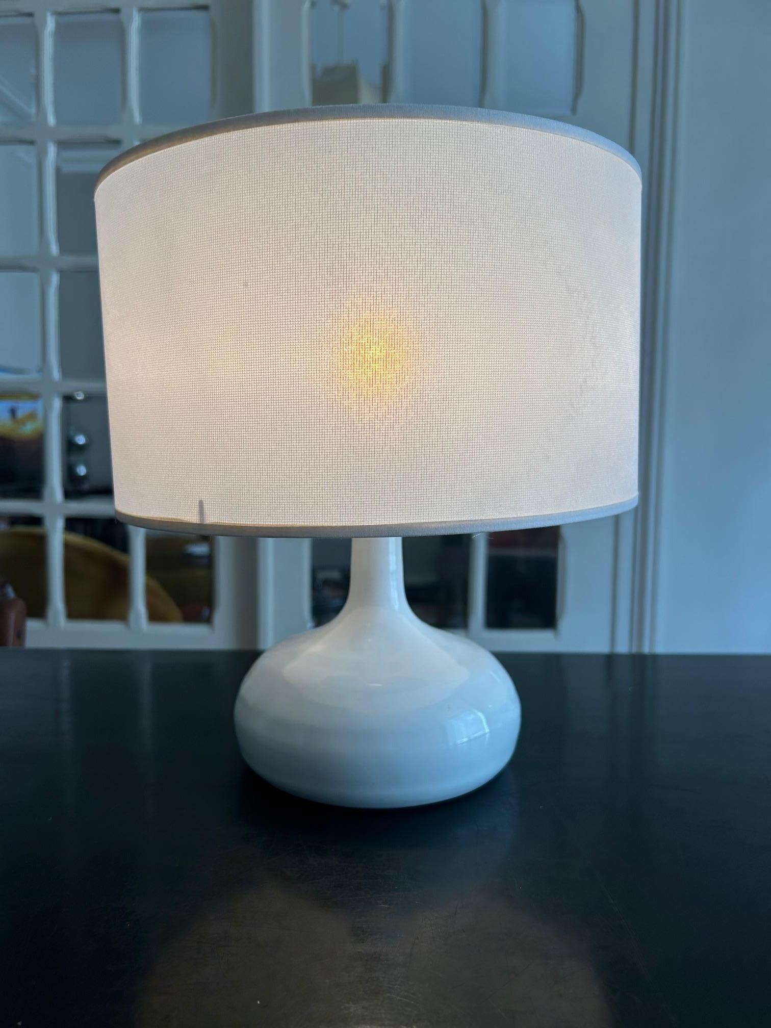 Mid-20th Century 1960's ceramic lamp by Catherine Capperon For Sale