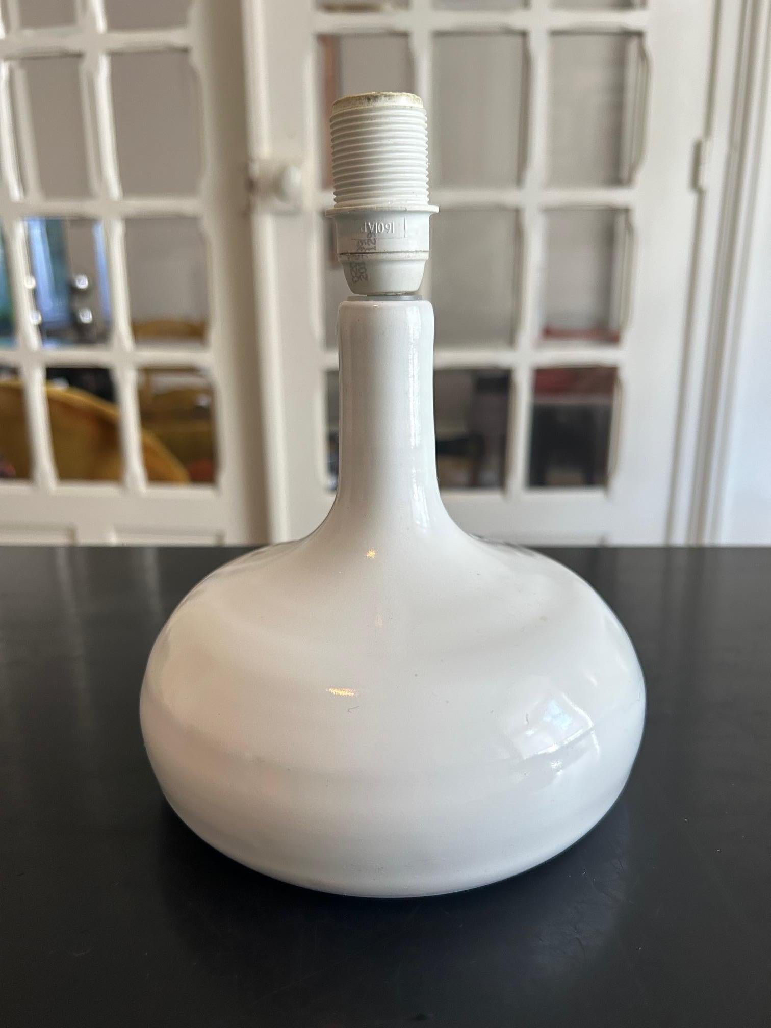 Ceramic 1960's ceramic lamp by Catherine Capperon For Sale